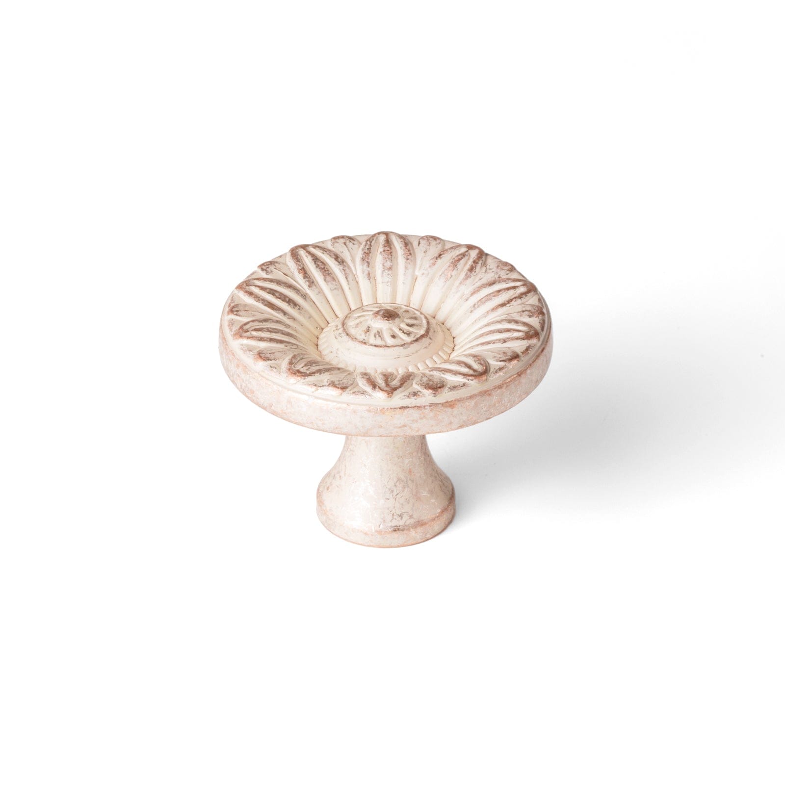Goo-Ki Red-Silver Vintage / Knob / 6 Pack Ornate Sunflower Embossed Cabinet Knobs Distressed Multi-Tone Zinc Alloy Furniture Hardware