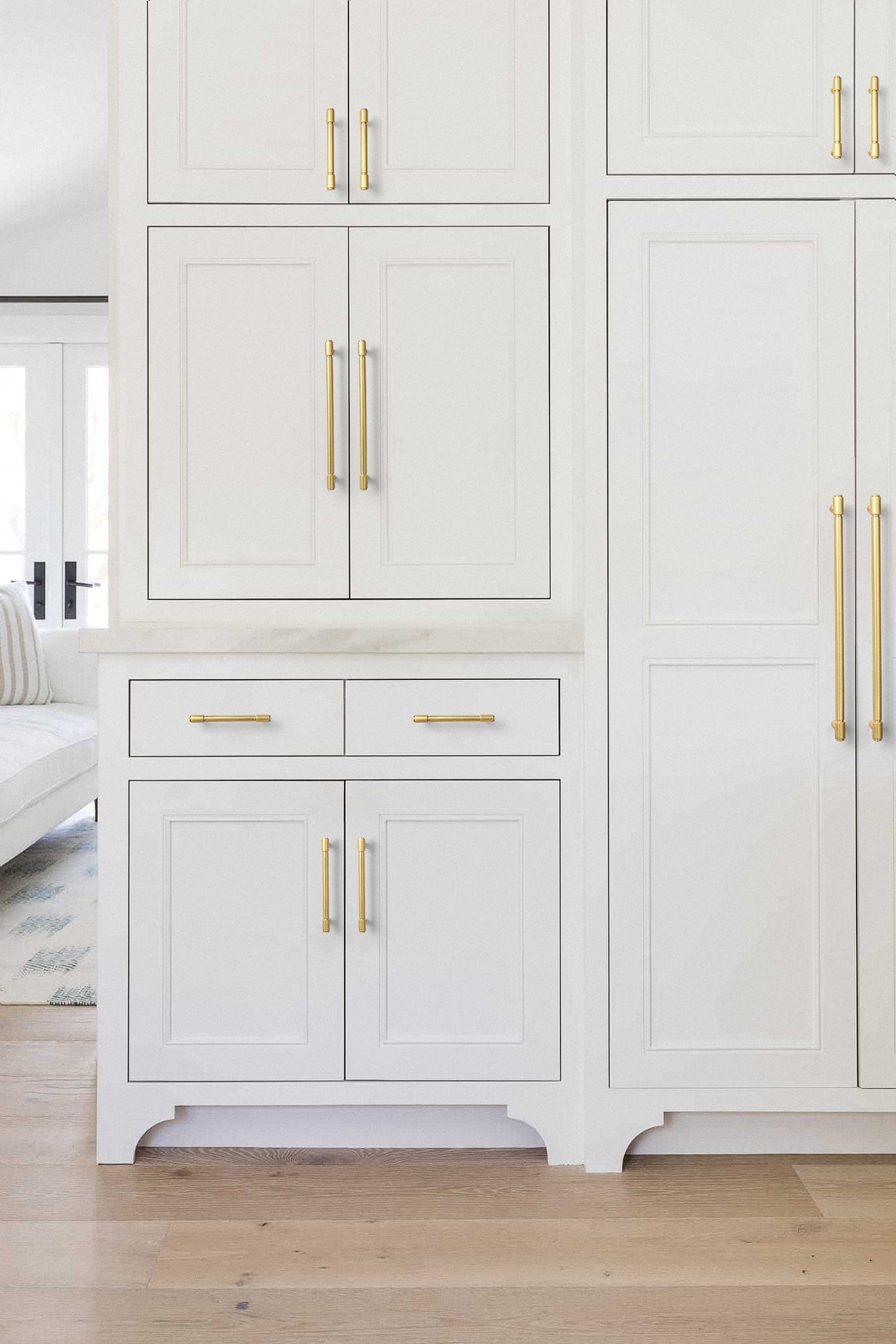 Goo-Ki Retro Bar Handle for Dresser Cupboard Vintage Bronze Ancient Pull