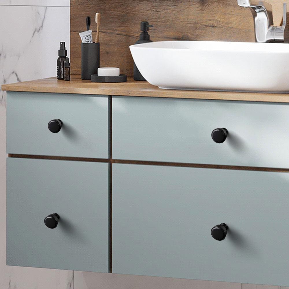 Goo-Ki Retro Drawer Knobs for Dresser Cupboard Solid Zinc Alloy Single Hole Cabinet Hardware