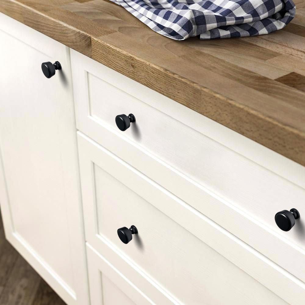 Goo-Ki Retro Drawer Knobs for Dresser Cupboard Solid Zinc Alloy Single Hole Cabinet Hardware