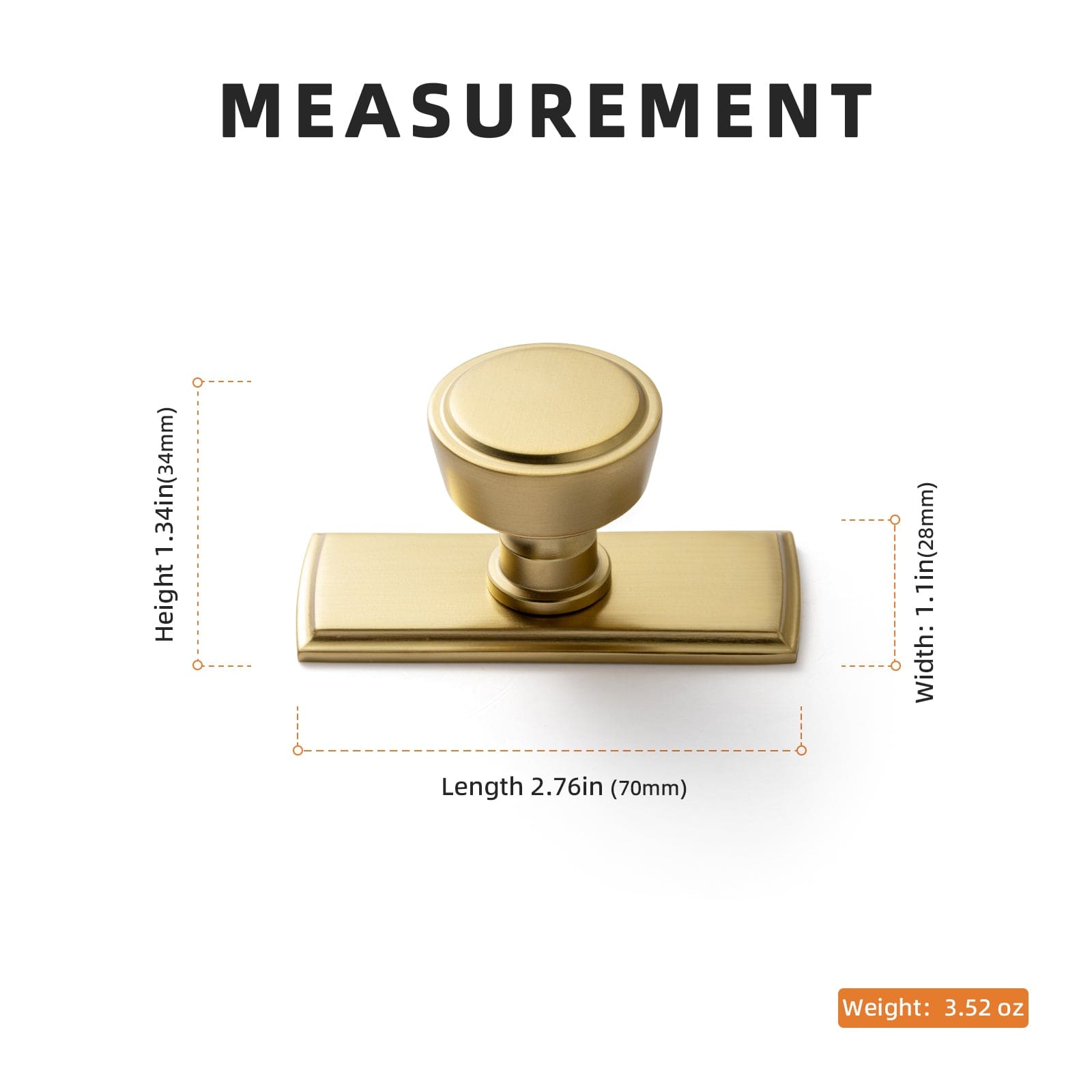 Goo-Ki Retro Drawer Knobs for Dresser Cupboard Solid Zinc Alloy Single Hole Cabinet Hardware
