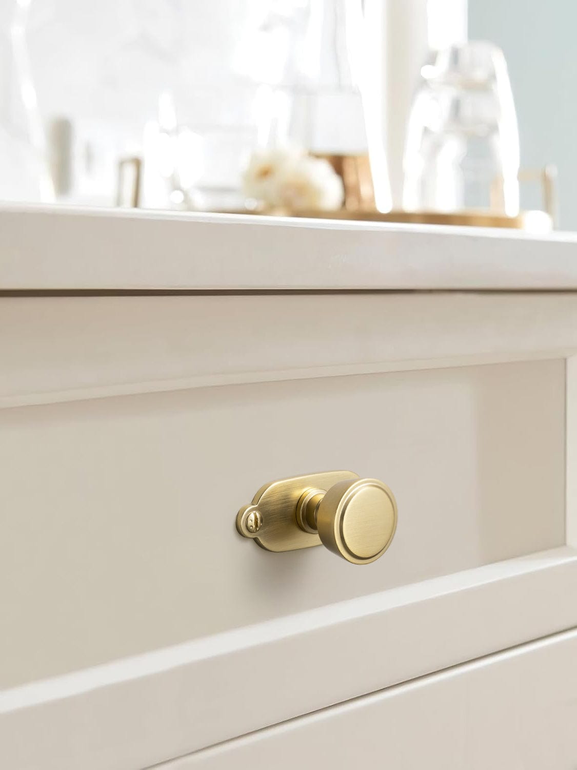 Goo-Ki Retro Drawer Knobs for Dresser Cupboard Solid Zinc Alloy Single Hole Cabinet Hardware