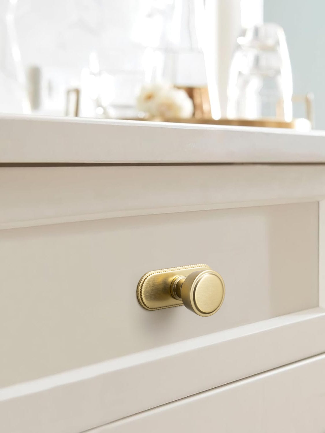 Goo-Ki Retro Drawer Knobs for Dresser Cupboard Solid Zinc Alloy Single Hole Cabinet Hardware