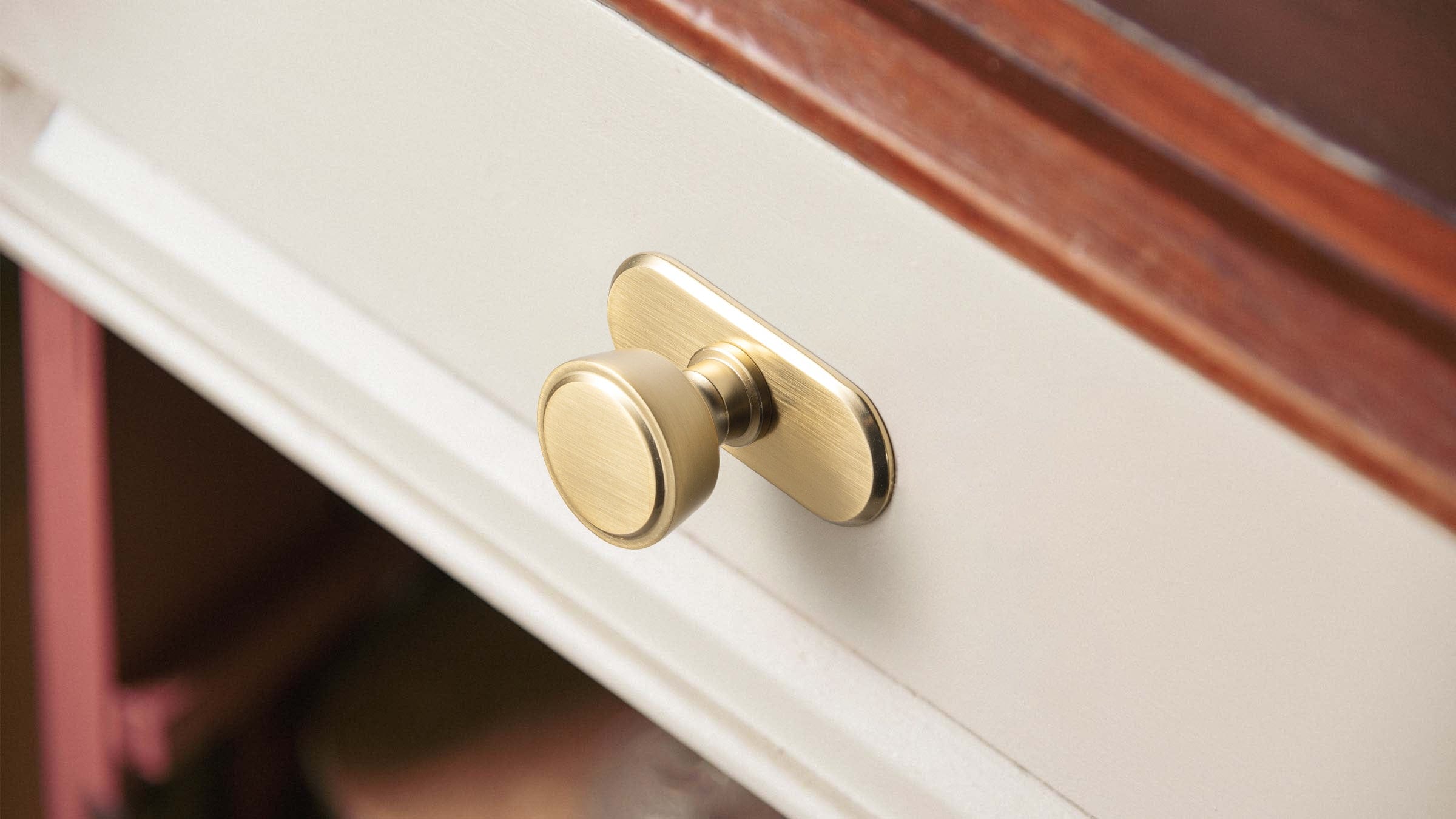 Goo-Ki Retro Drawer Knobs for Dresser Cupboard Solid Zinc Alloy Single Hole Cabinet Hardware