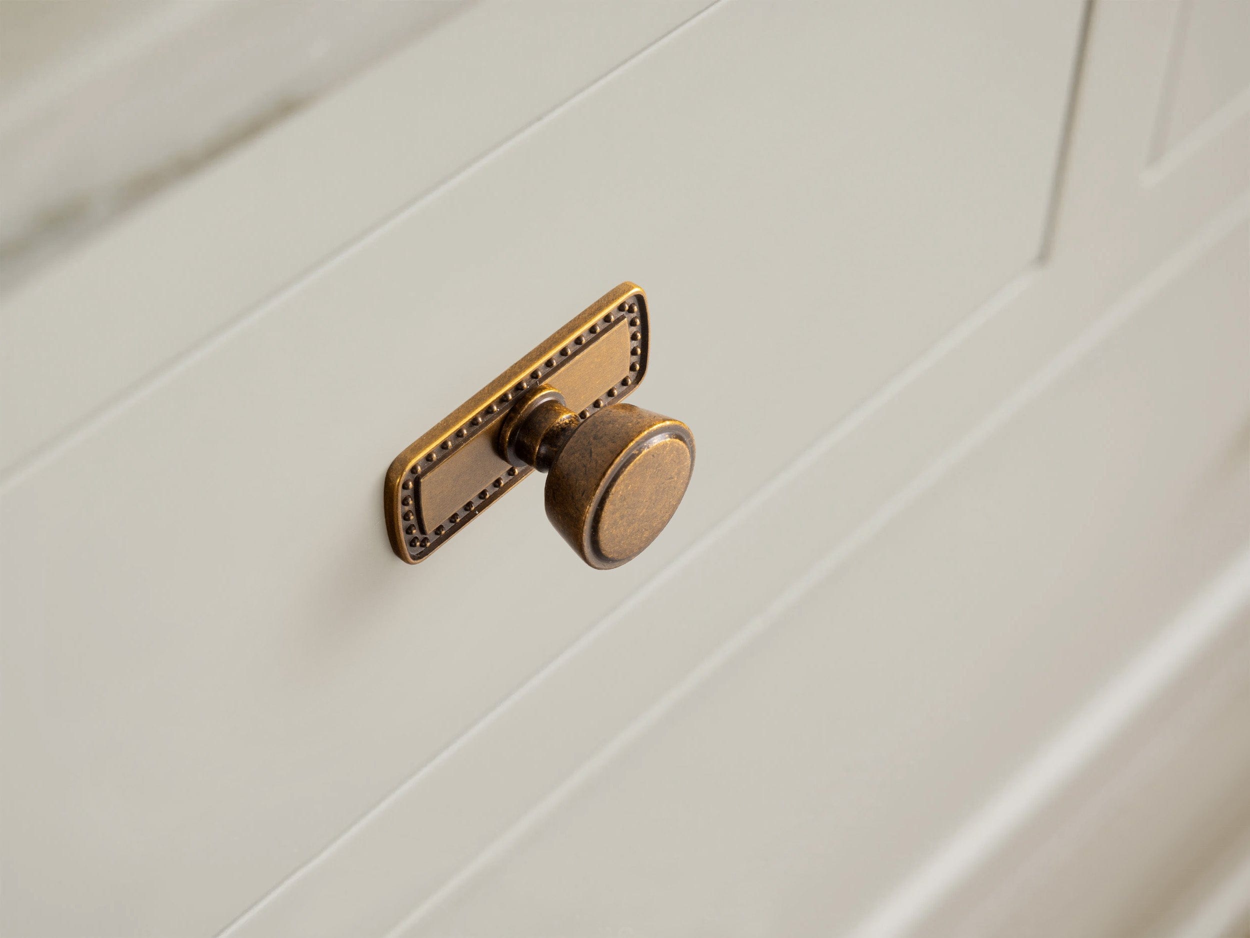 Goo-Ki Retro Drawer Knobs for Dresser Cupboard Solid Zinc Alloy Single Hole Cabinet Hardware