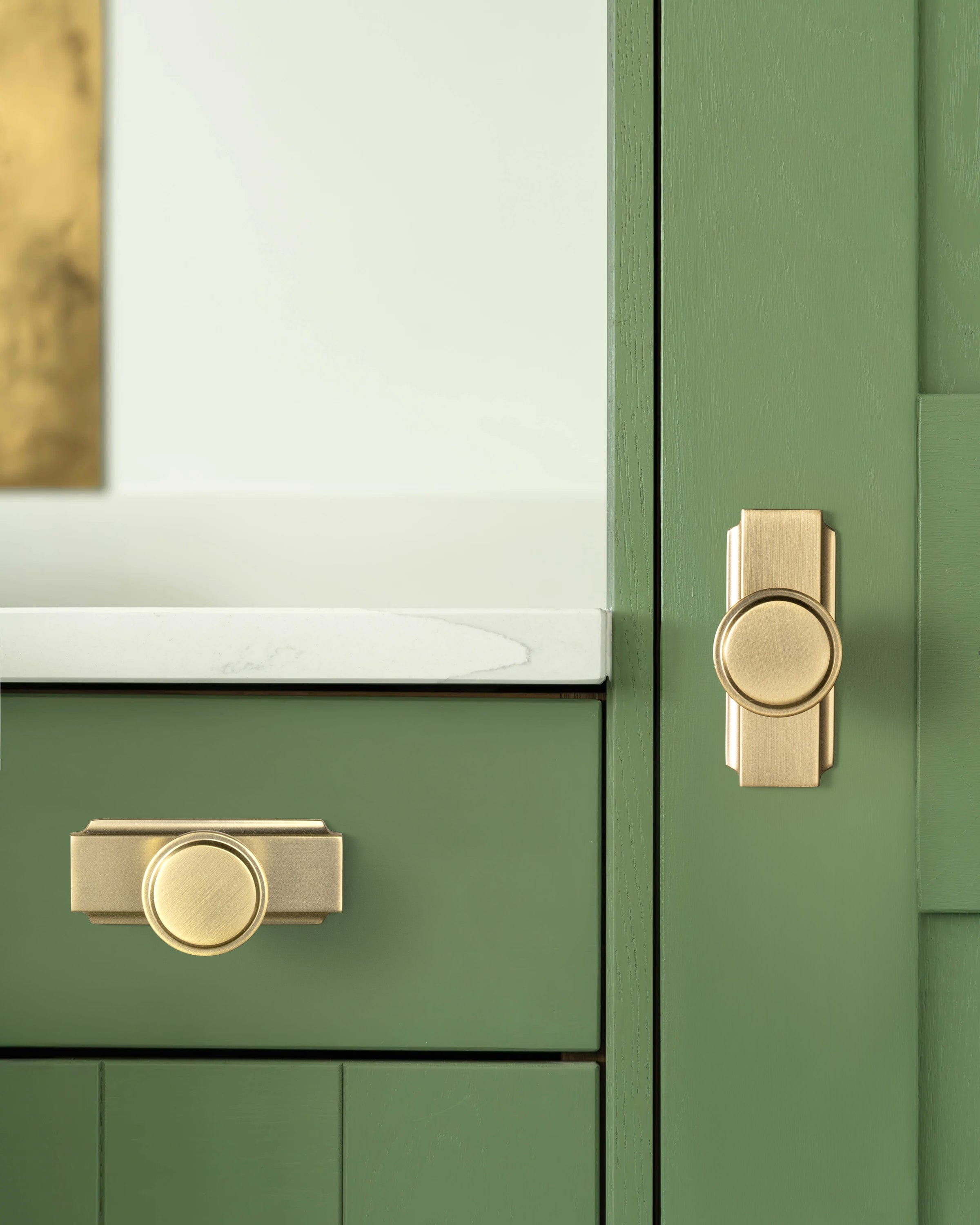 Goo-Ki Retro Drawer Knobs for Dresser Cupboard Solid Zinc Alloy Single Hole Cabinet Hardware