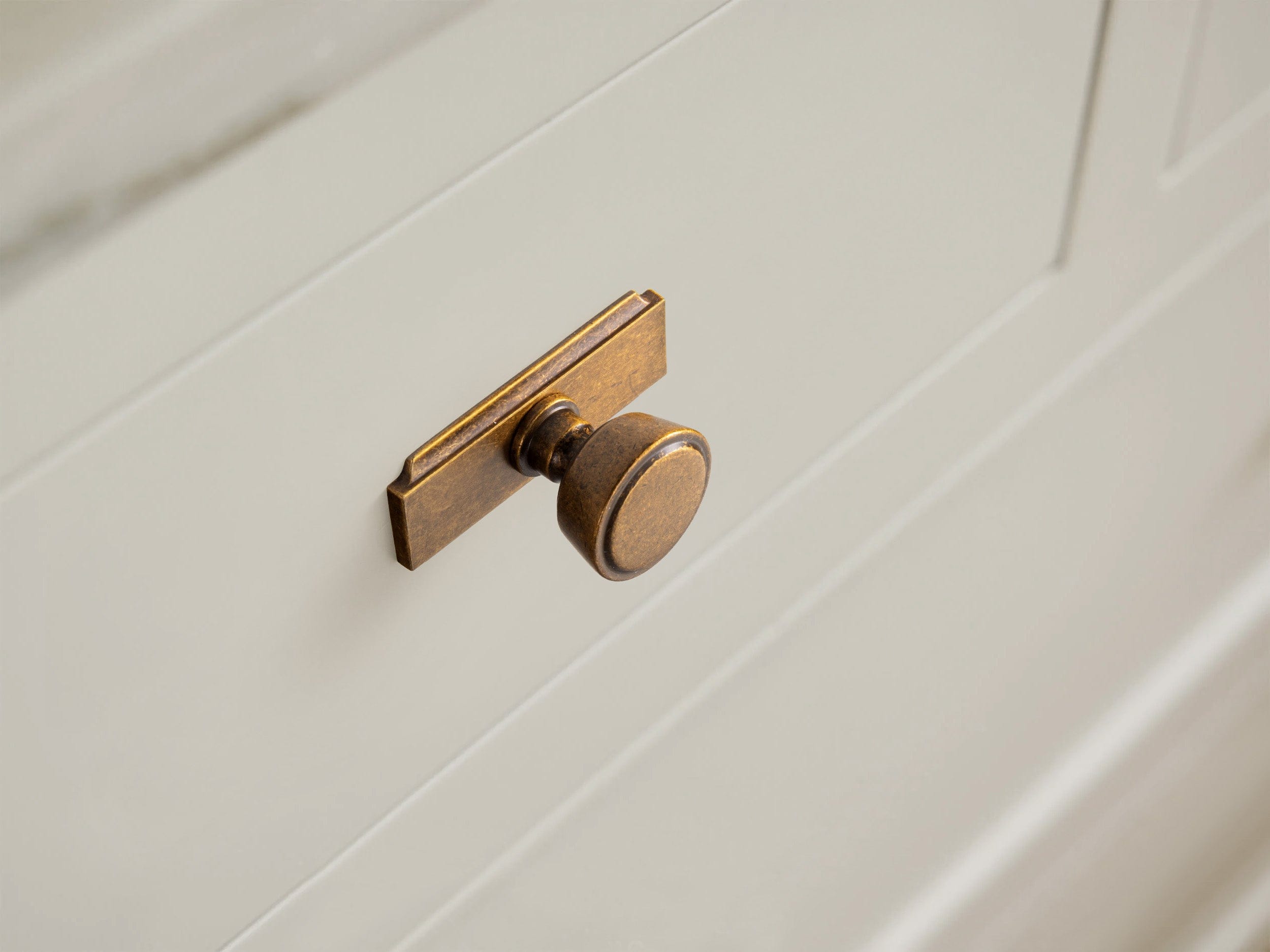 Goo-Ki Retro Drawer Knobs for Dresser Cupboard Solid Zinc Alloy Single Hole Cabinet Hardware