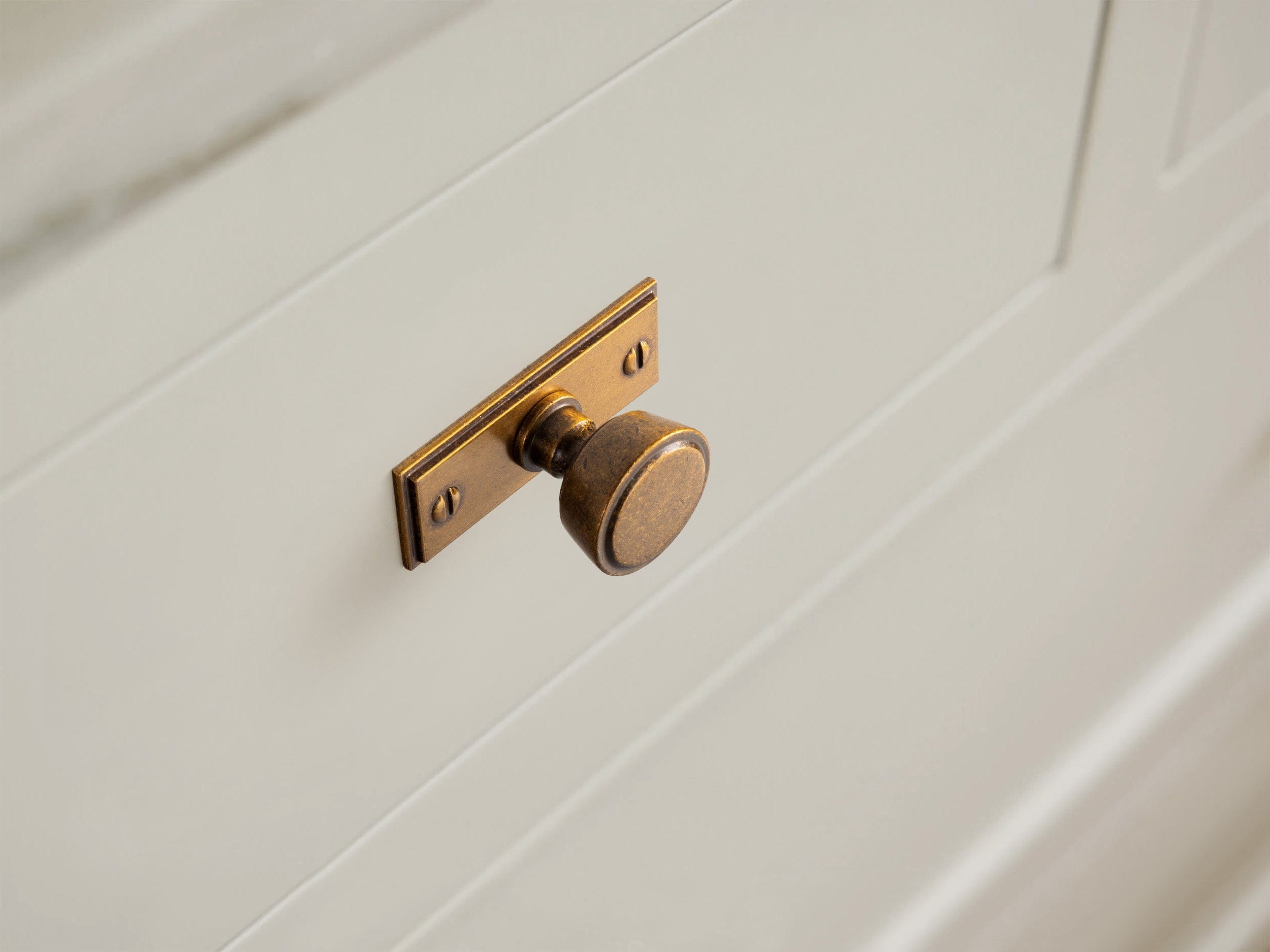 Goo-Ki Retro Drawer Knobs for Dresser Cupboard Solid Zinc Alloy Single Hole Cabinet Hardware