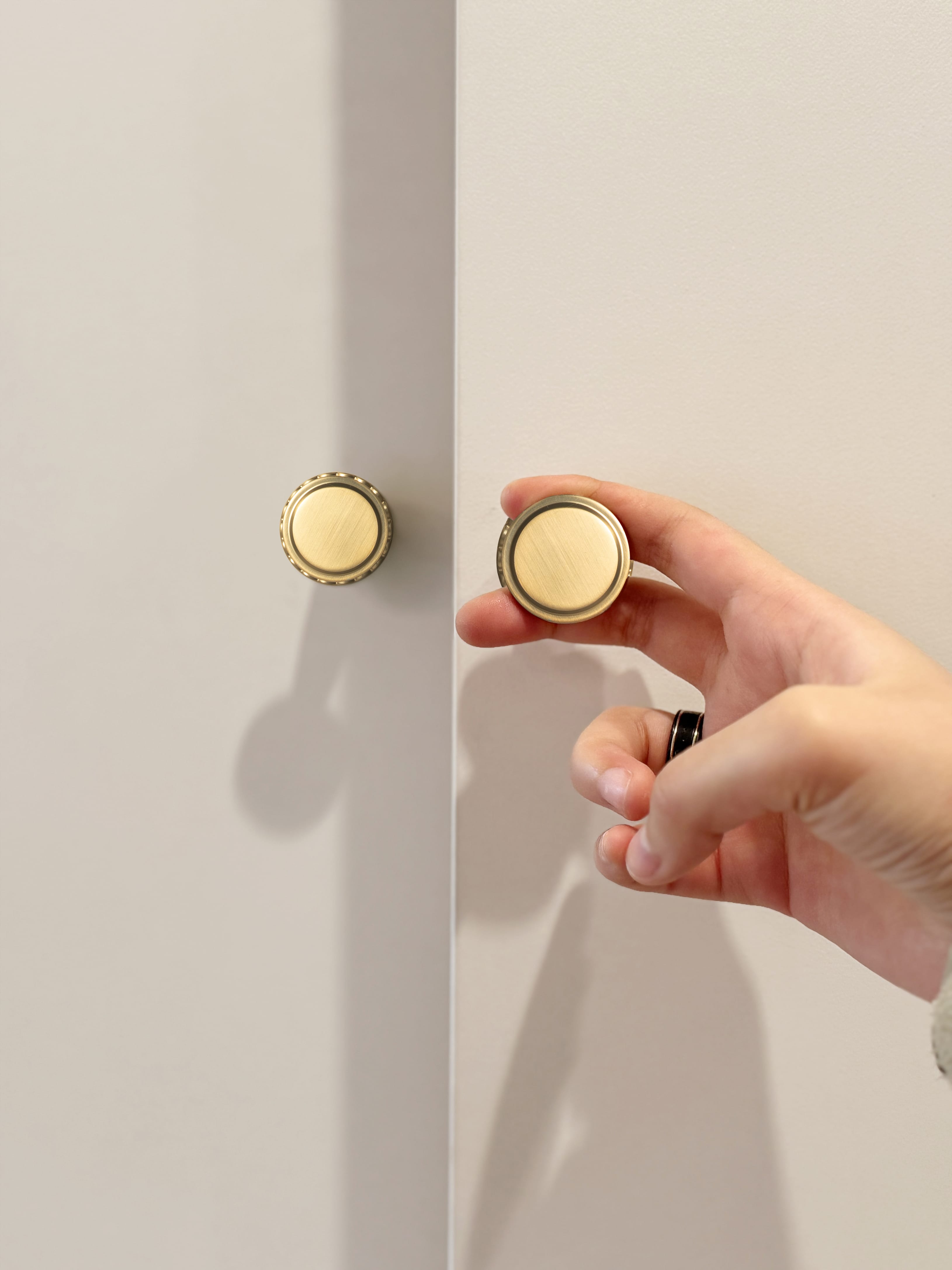 Goo-Ki Retro Drawer Knobs for Dresser Cupboard Solid Zinc Alloy Single Hole Cabinet Hardware