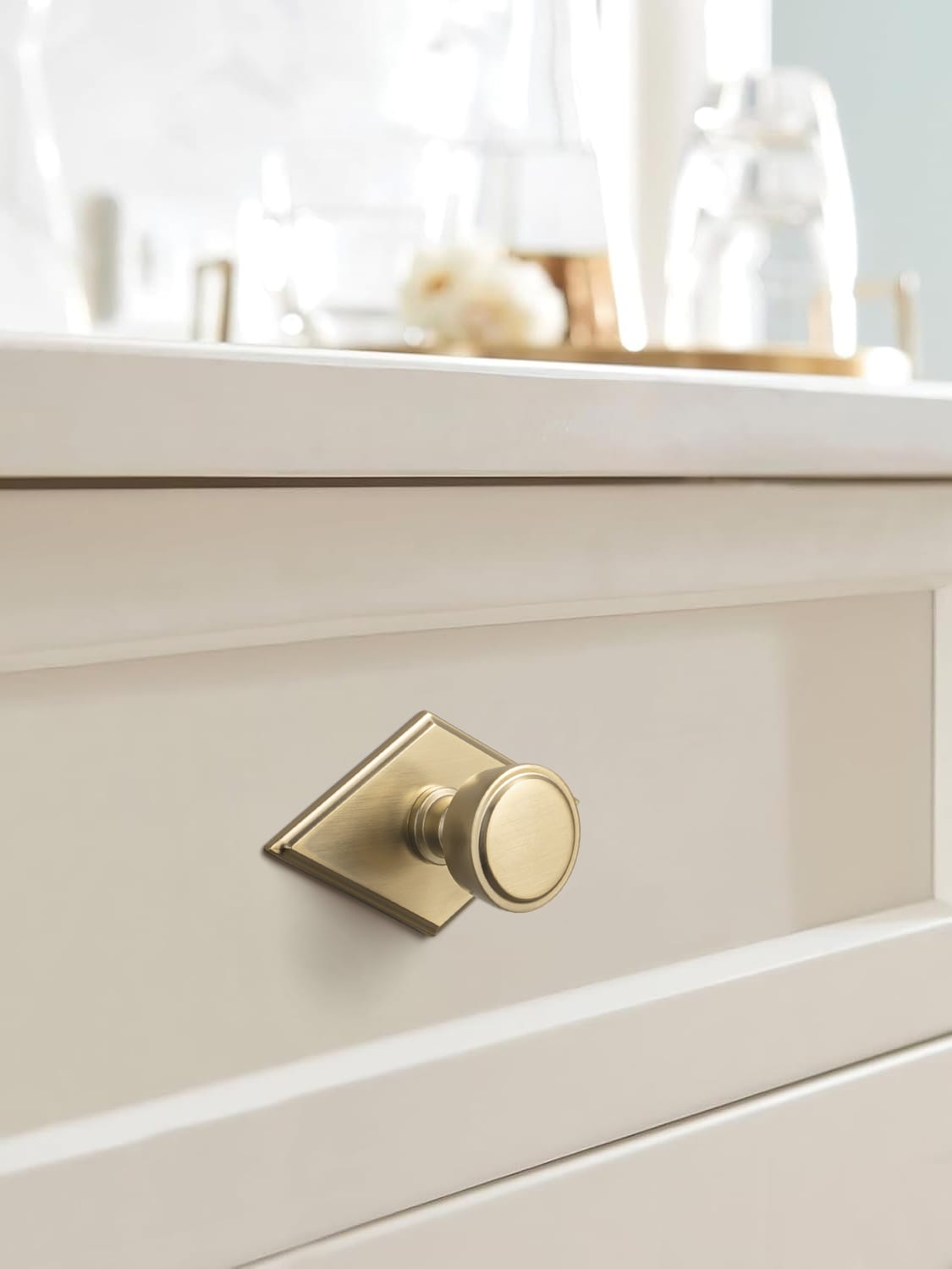 Goo-Ki Retro Drawer Knobs for Dresser Cupboard Solid Zinc Alloy Single Hole Cabinet Hardware