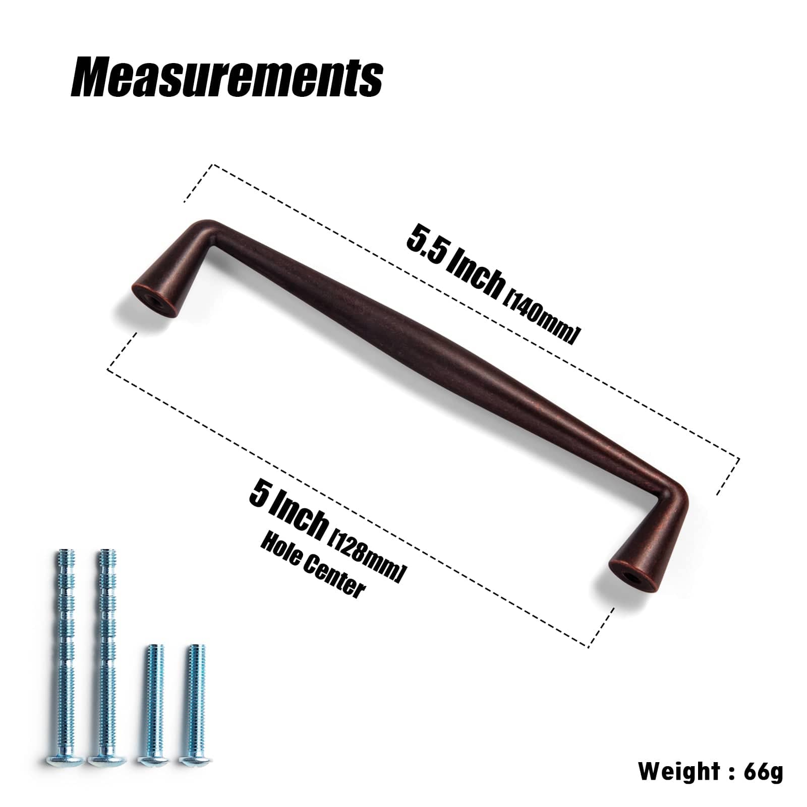Goo-Ki Retro Durable Cabinet Pulls Luxurious Drawer Pulls for Bedroom Kitchen