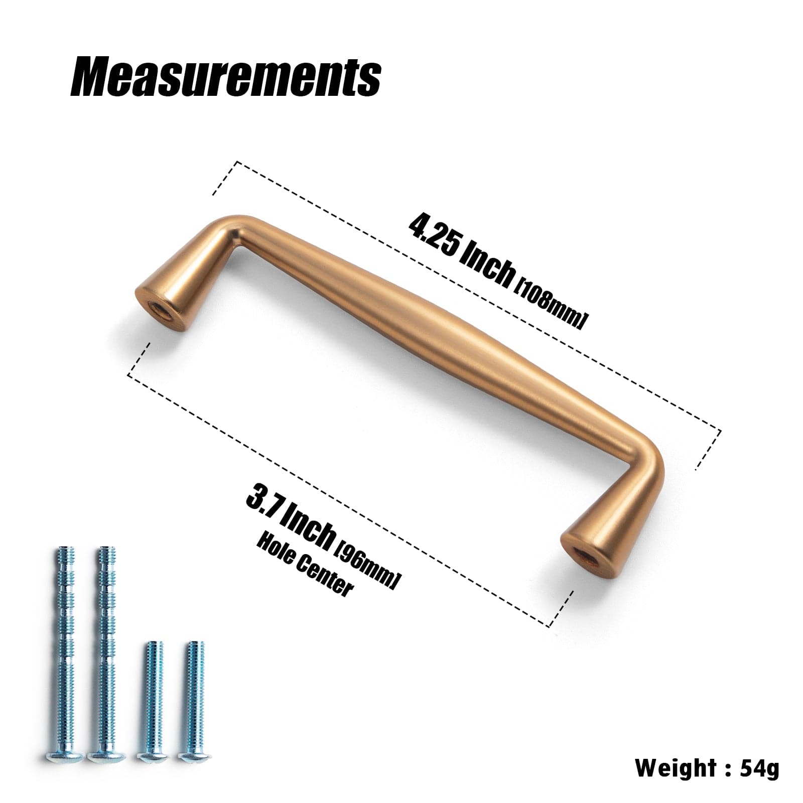 Goo-Ki Retro Durable Cabinet Pulls Luxurious Drawer Pulls for Bedroom Kitchen