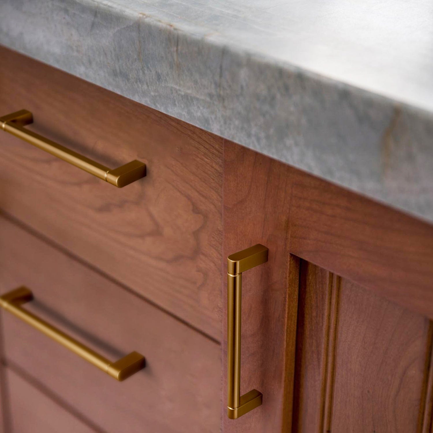 Goo-Ki Retro Vintage Bronze Cabinet Pull Dresser Handles for Cupboard