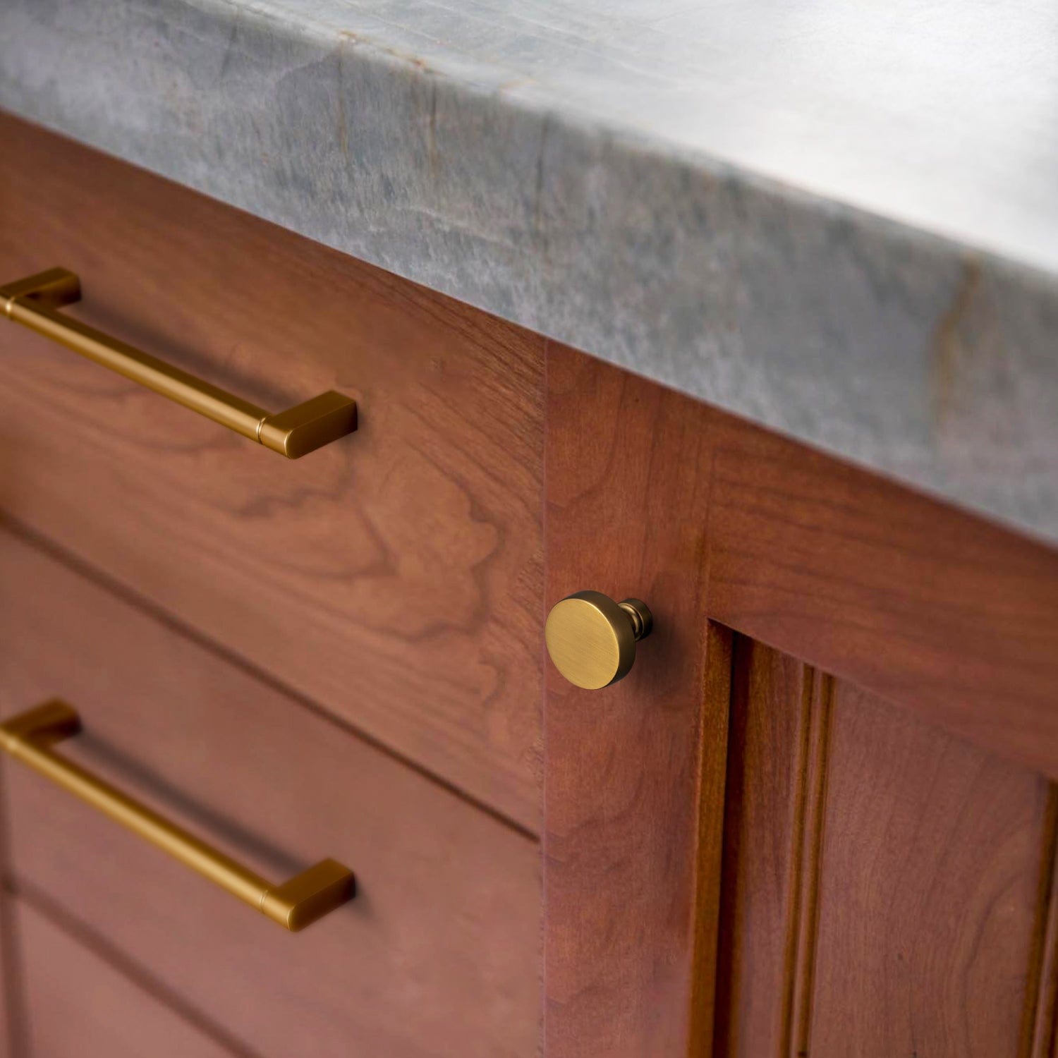 Goo-Ki Retro Vintage Bronze Cabinet Pull Dresser Handles for Cupboard