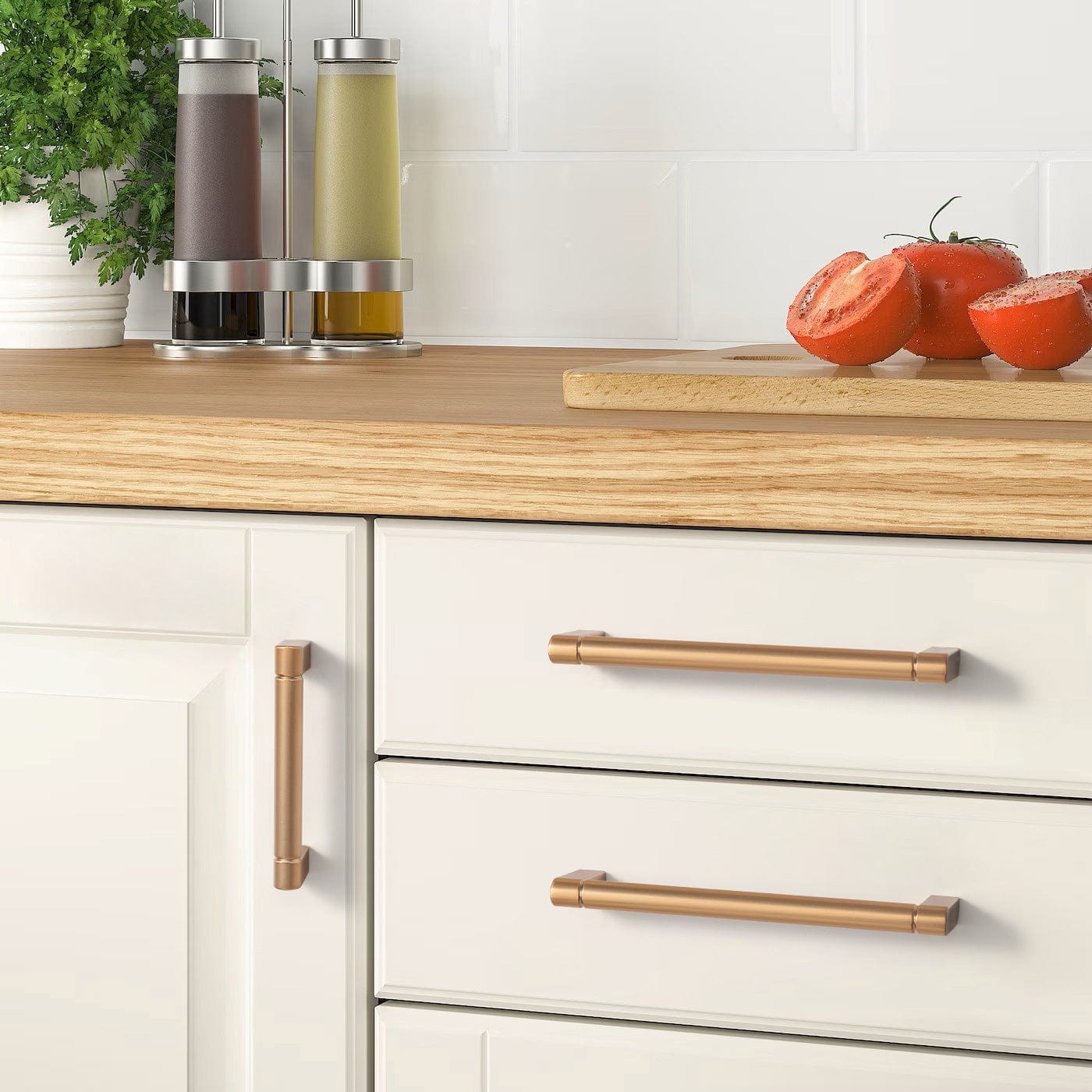 Goo-Ki Retro Vintage Bronze Cabinet Pull Dresser Handles for Cupboard