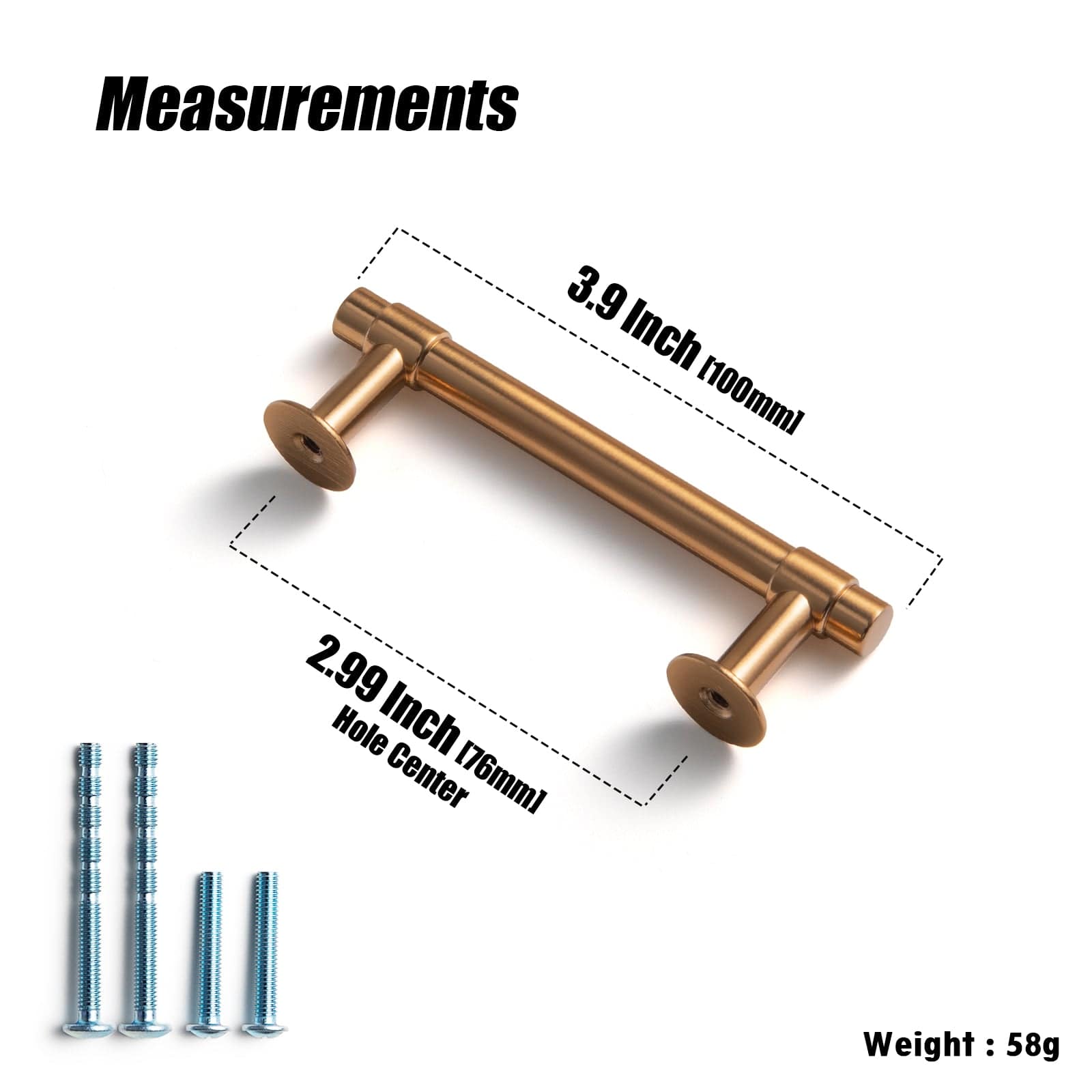 Goo-Ki Retro Zinc Alloy Modern Cabinet Handles Modern Cabinet Pull Hardware