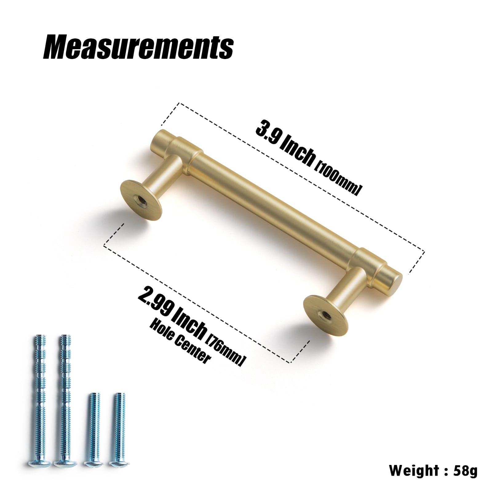 Goo-Ki Retro Zinc Alloy Modern Cabinet Handles Modern Cabinet Pull Hardware
