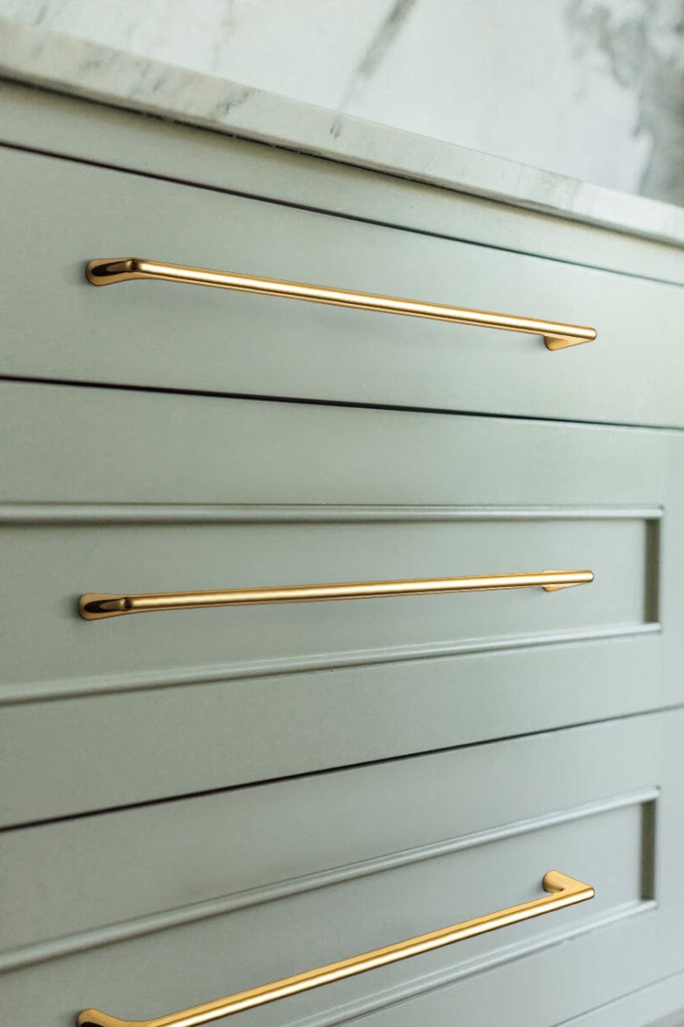 Goo-Ki Rich Gold Cabinet Pulls – Solid Zinc Alloy Modern Hardware