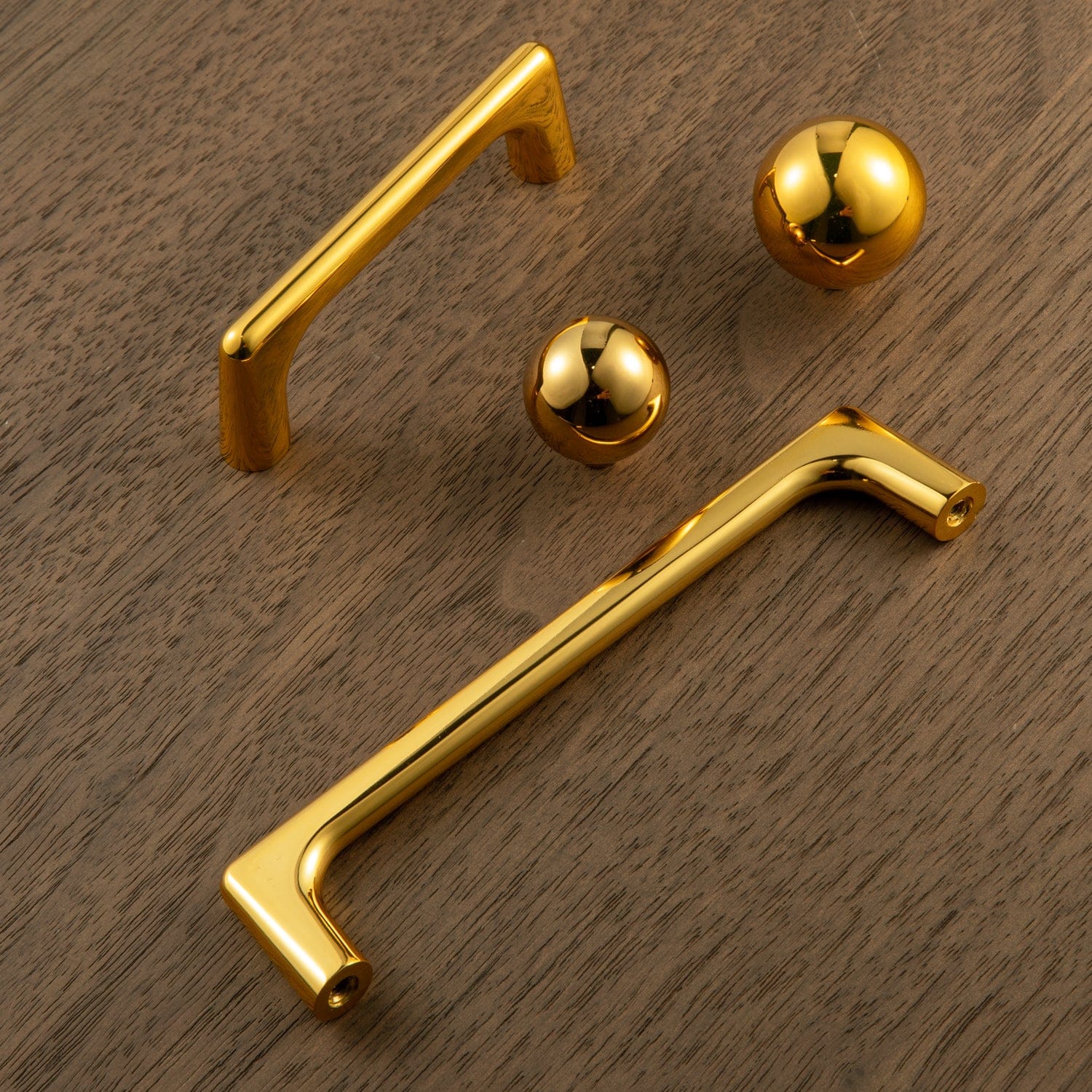 Goo-Ki Rich Gold Cabinet Pulls – Solid Zinc Alloy Modern Hardware
