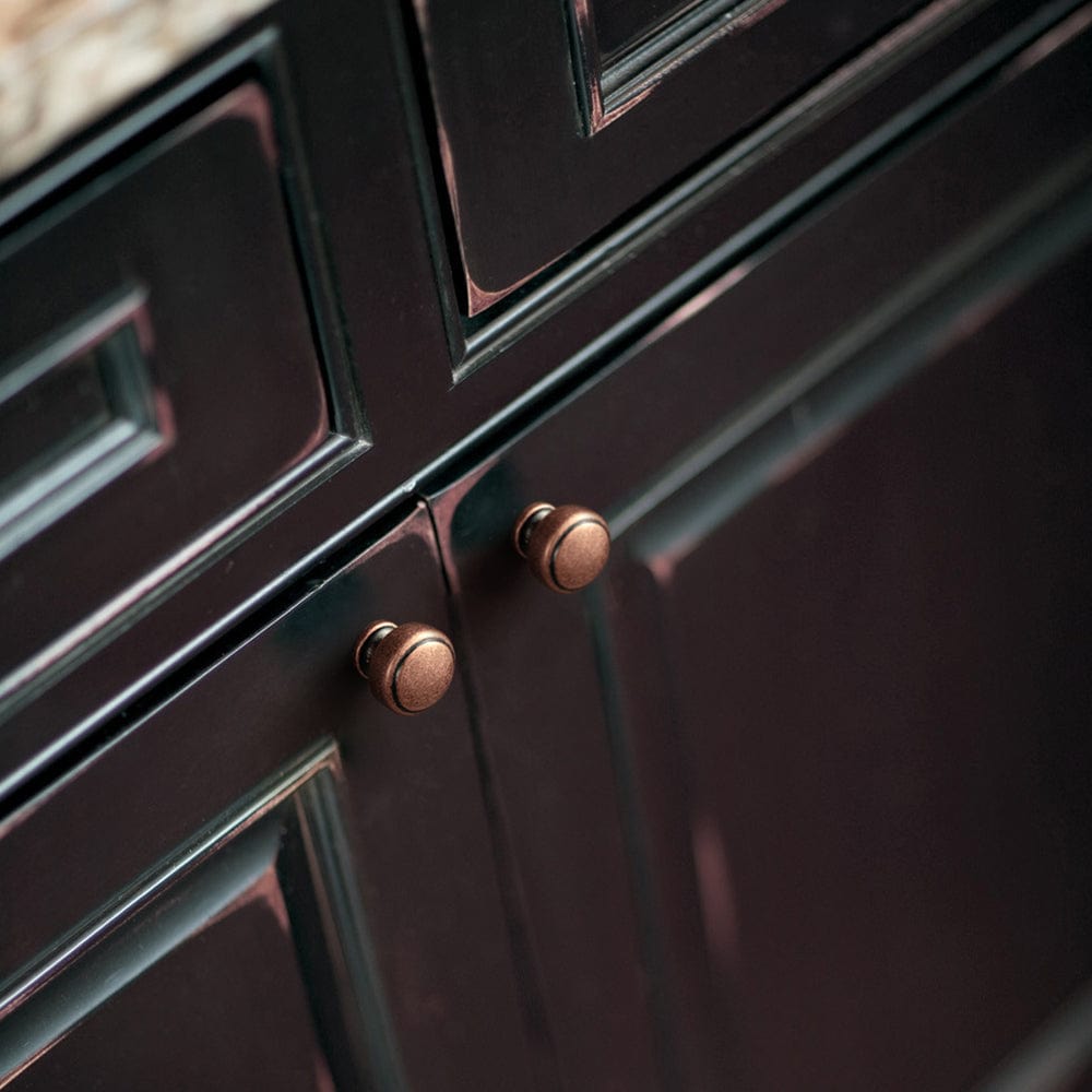 Goo-Ki Round Cabinet Knobs Vintage Furniture Handles Retro Hardware for Kitchen Drawers