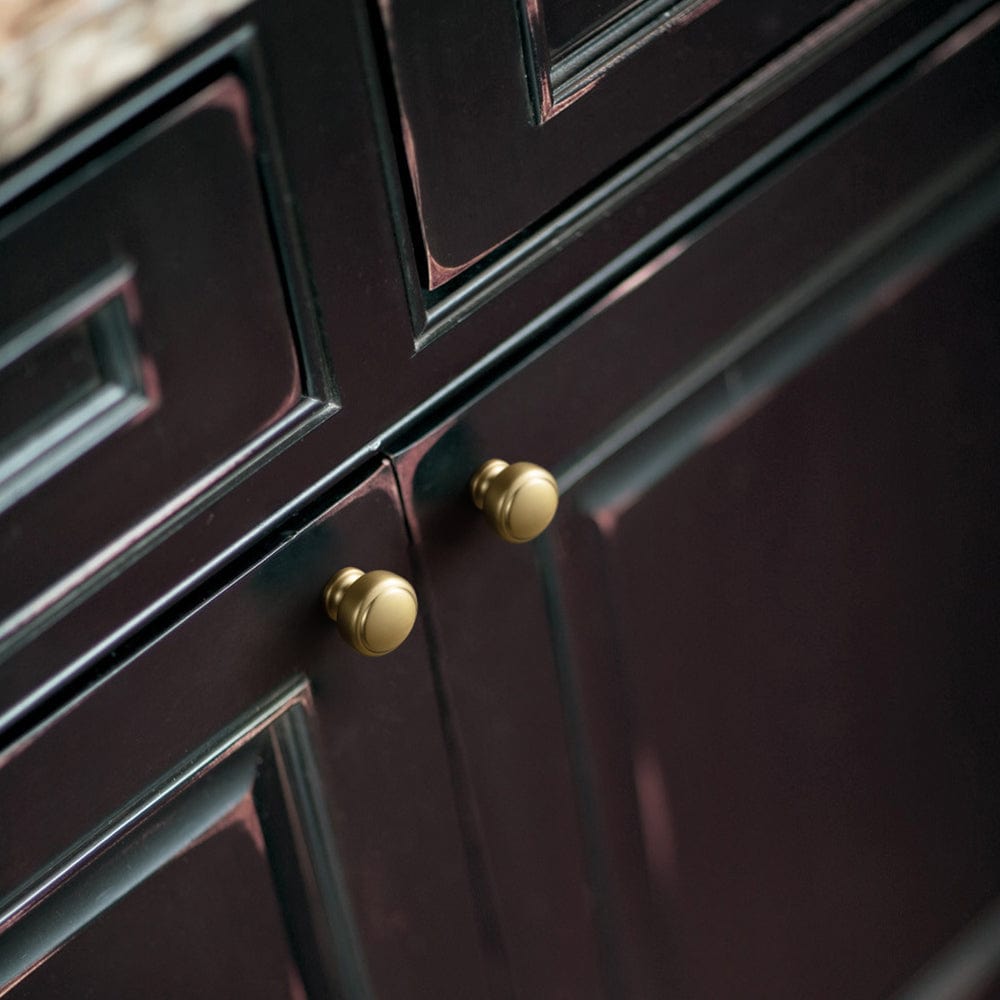 Goo-Ki Round Cabinet Knobs Vintage Furniture Handles Retro Hardware for Kitchen Drawers