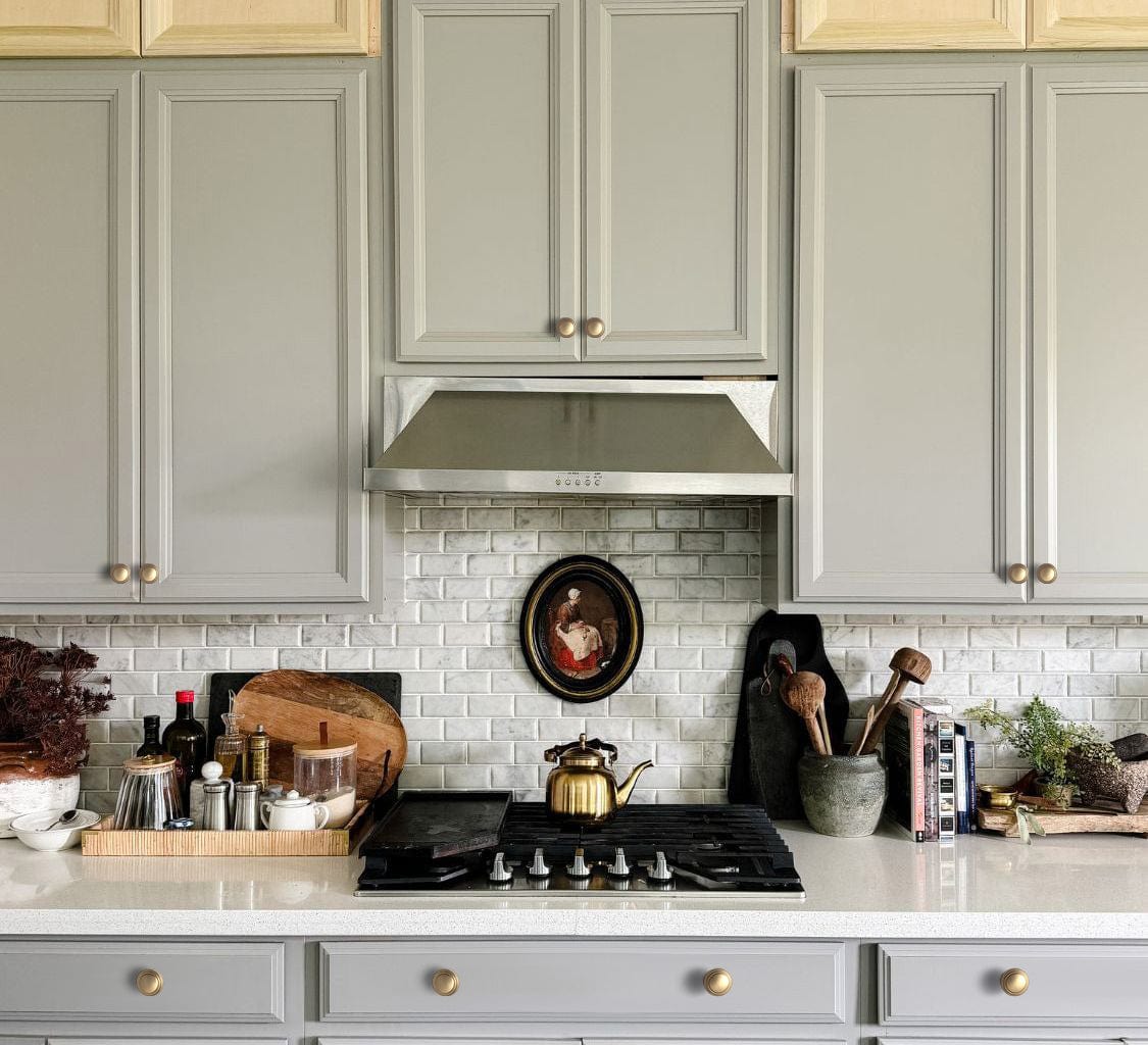 Goo-Ki Round Cabinet Knobs Vintage Furniture Knobs Retro Hardware for Kitchen Drawers