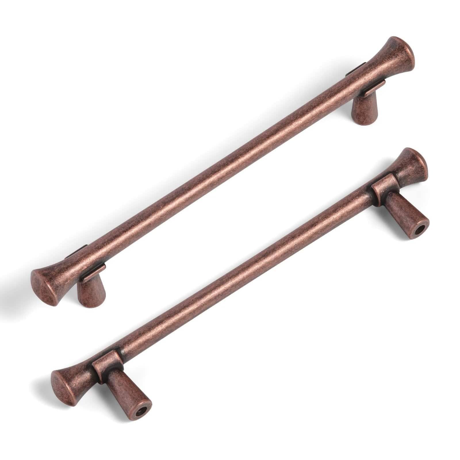 Goo-Ki Rustic Refinement Drawer Pulls for Kitchen Antique Brass Cabinet Handles