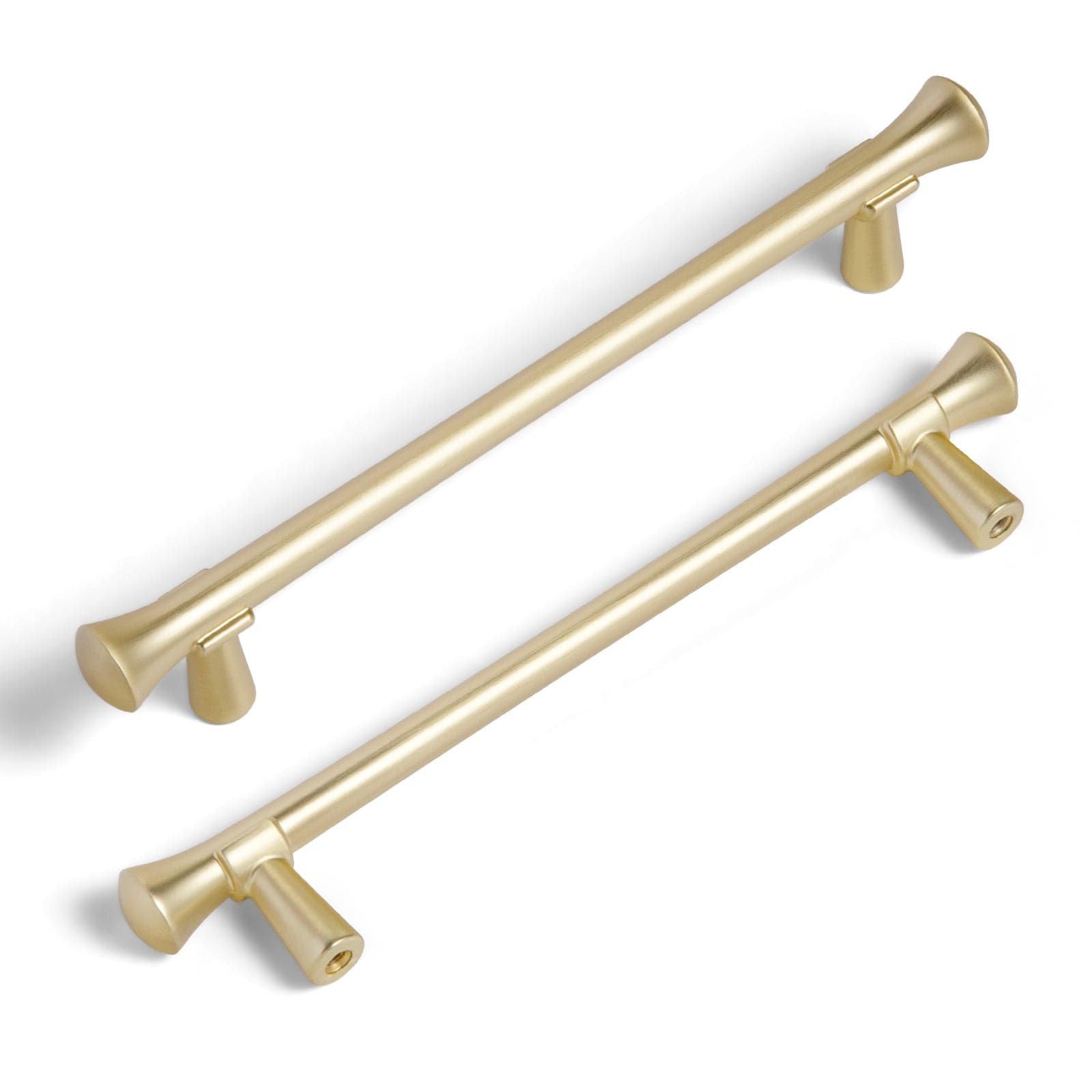 Goo-Ki Rustic Refinement Drawer Pulls for Kitchen Antique Brass Cabinet Handles