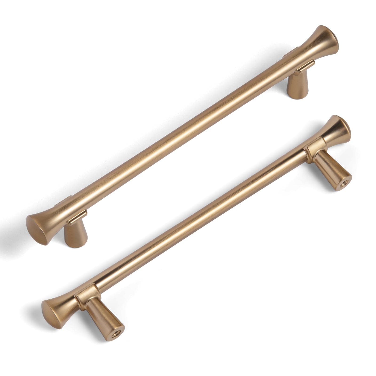 Goo-Ki Rustic Refinement Drawer Pulls for Kitchen Antique Brass Cabinet Handles