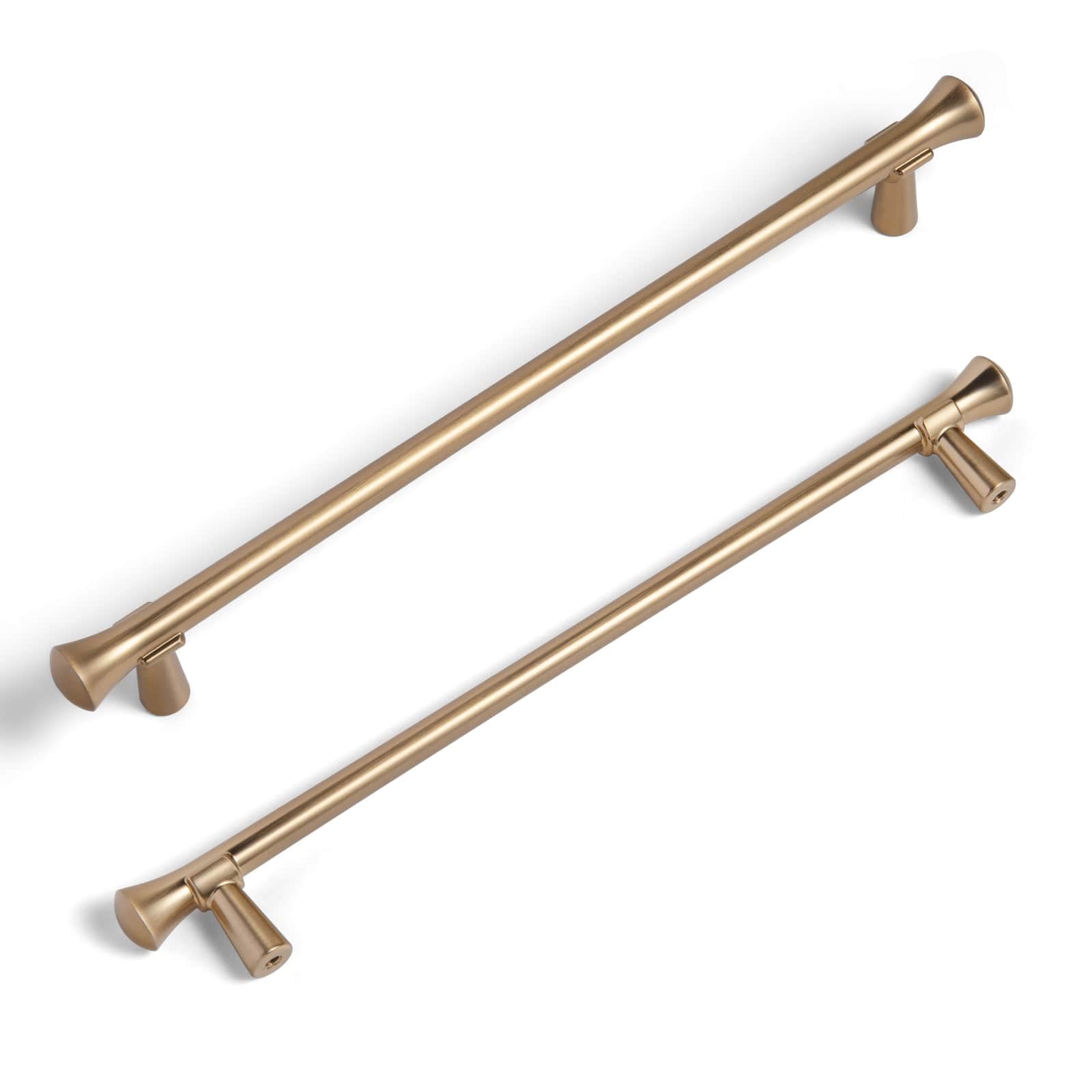 Goo-Ki Rustic Refinement Drawer Pulls for Kitchen Antique Brass Cabinet Handles