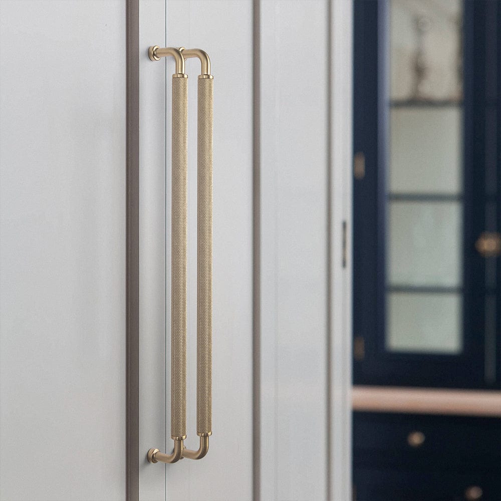 Goo-Ki Rustic Vintage Cabinet Bar Pulls with Textured Grip Knurled Metal Alloy Drawer Handles