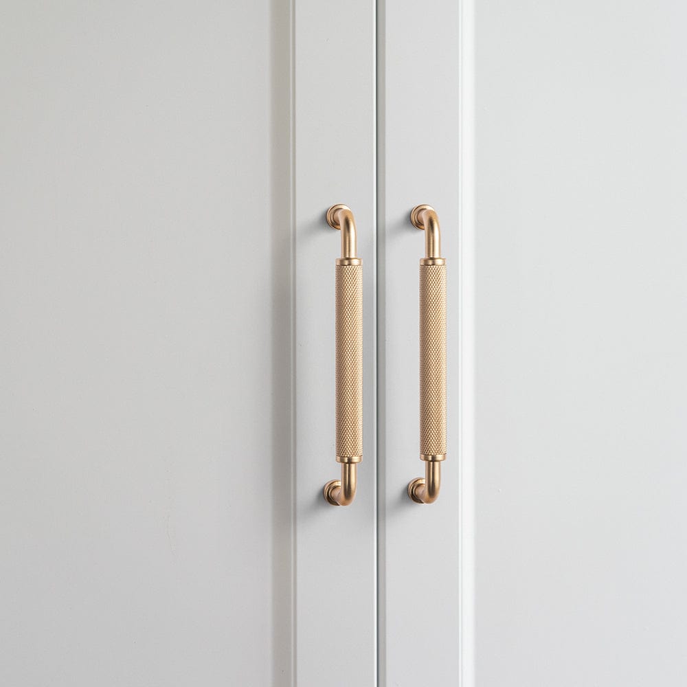 Goo-Ki Rustic Vintage Cabinet Bar Pulls with Textured Grip Knurled Metal Alloy Drawer Handles