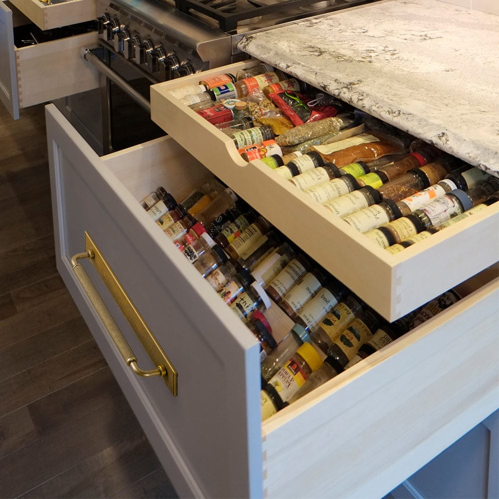 Goo-Ki Rustic Vintage Cabinet Bar Pulls with Textured Grip Knurled Metal Alloy Drawer Handles