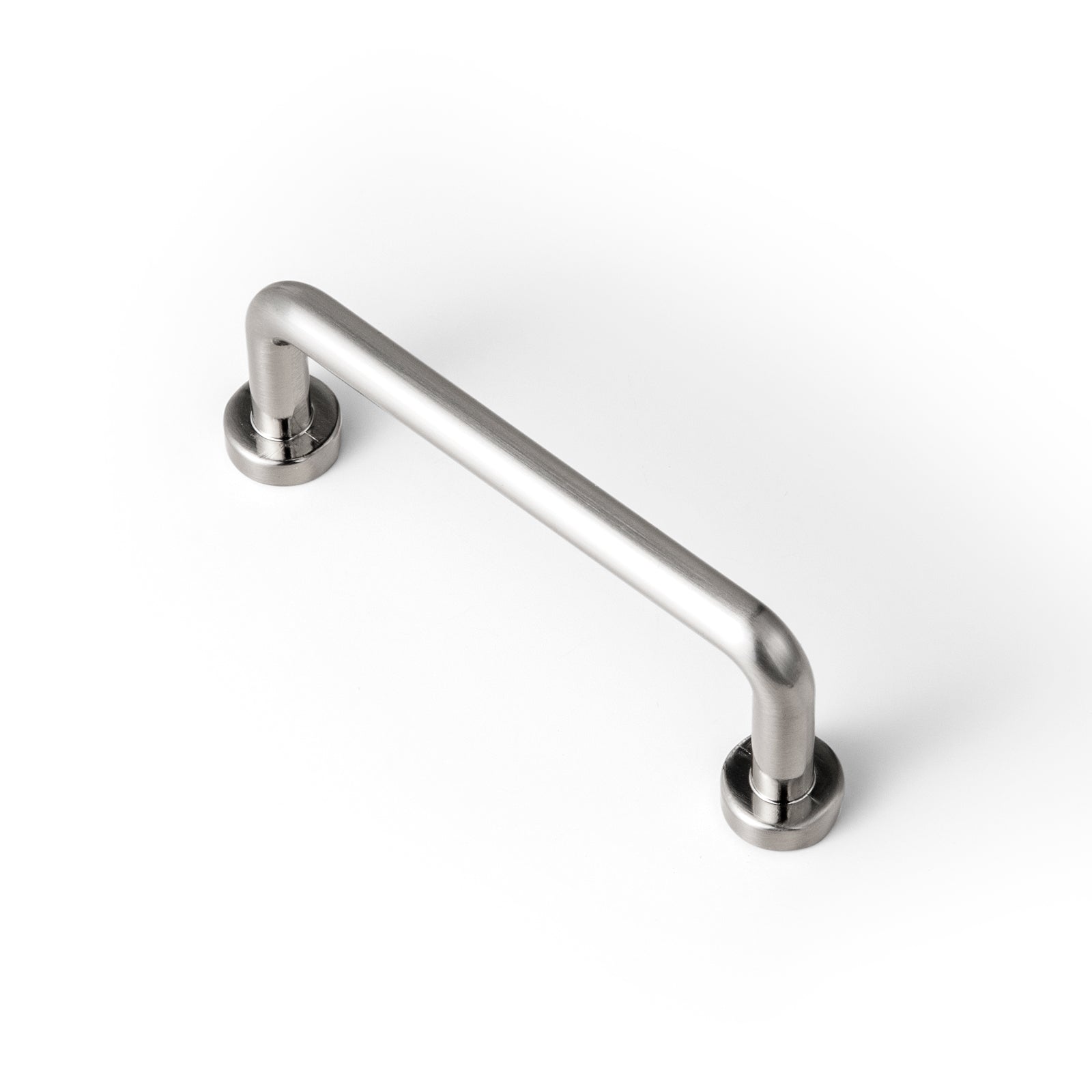 Goo-Ki Satin Nickel / 3'' Hole Center / 6 Pack Antique Rustic Vintage Cabinet Bar Pulls Decorative Drawer Handles