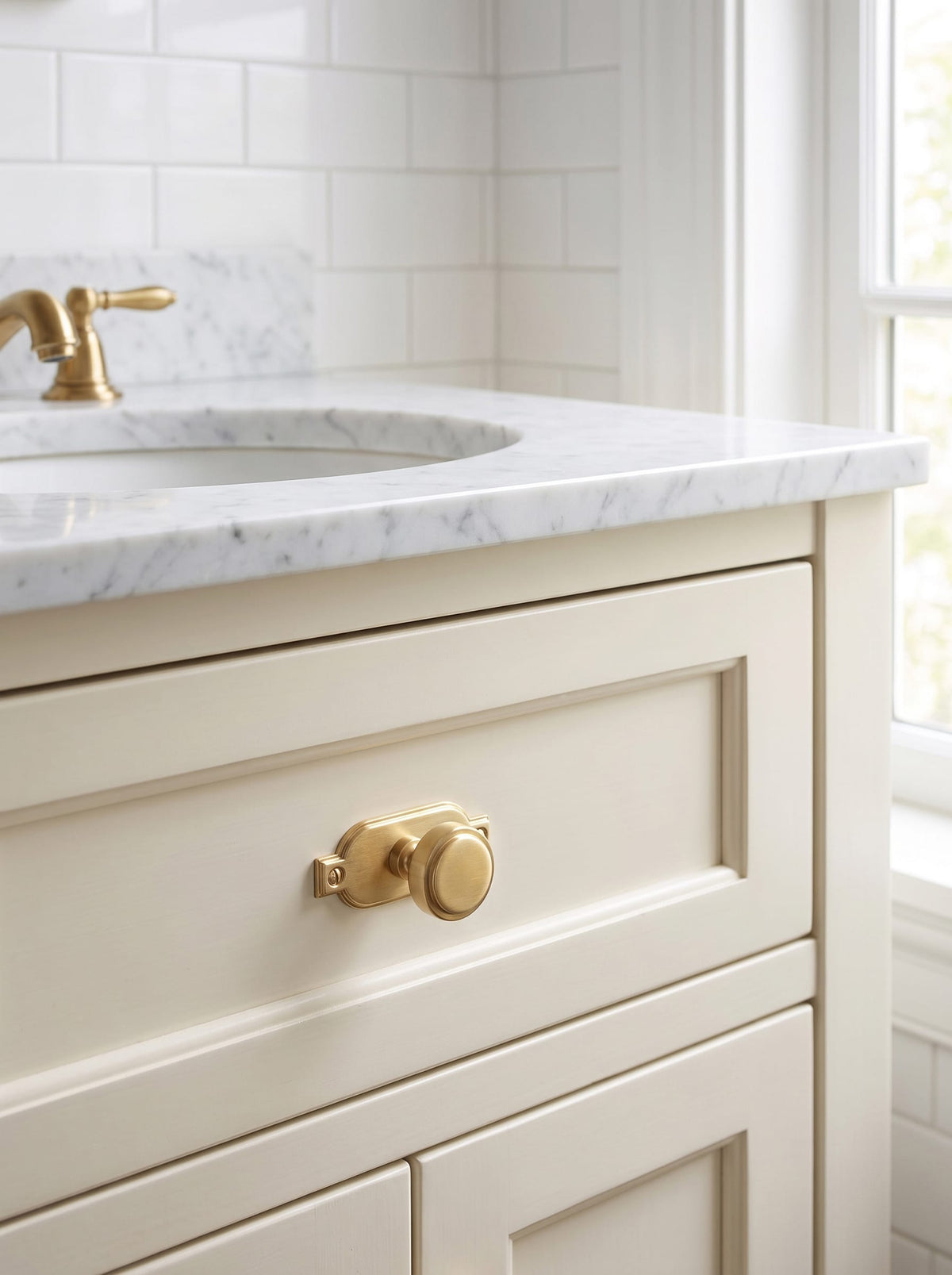 Goo-Ki Simple Cylindrical Zinc Alloy Drawer Knob with Elegant Design