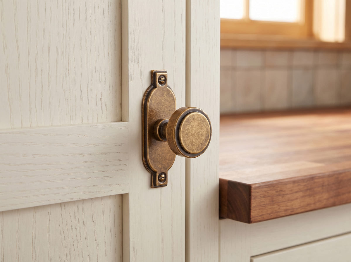 Goo-Ki Simple Cylindrical Zinc Alloy Drawer Knob with Elegant Design