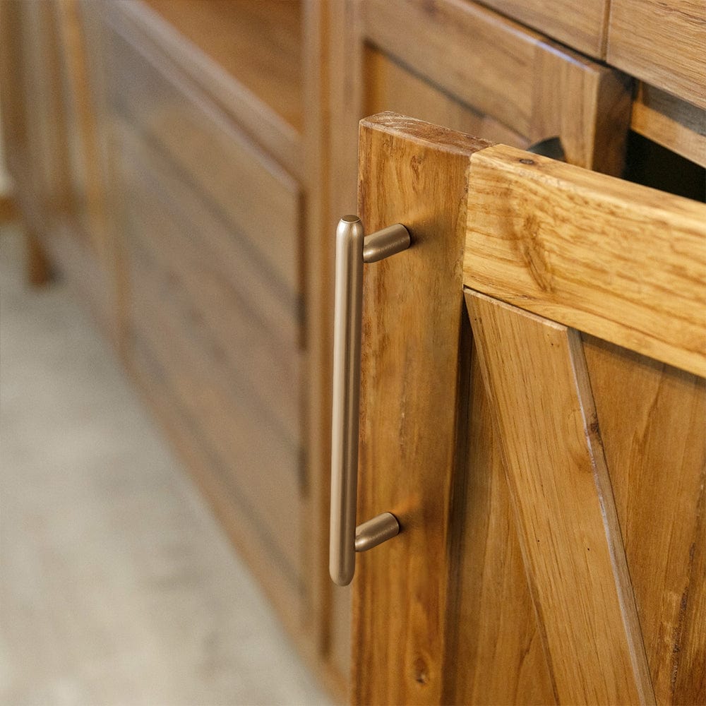 Goo-Ki Sleek and Sturdy Cabinet Handles Elegant Antique Brass Drawer Pulls