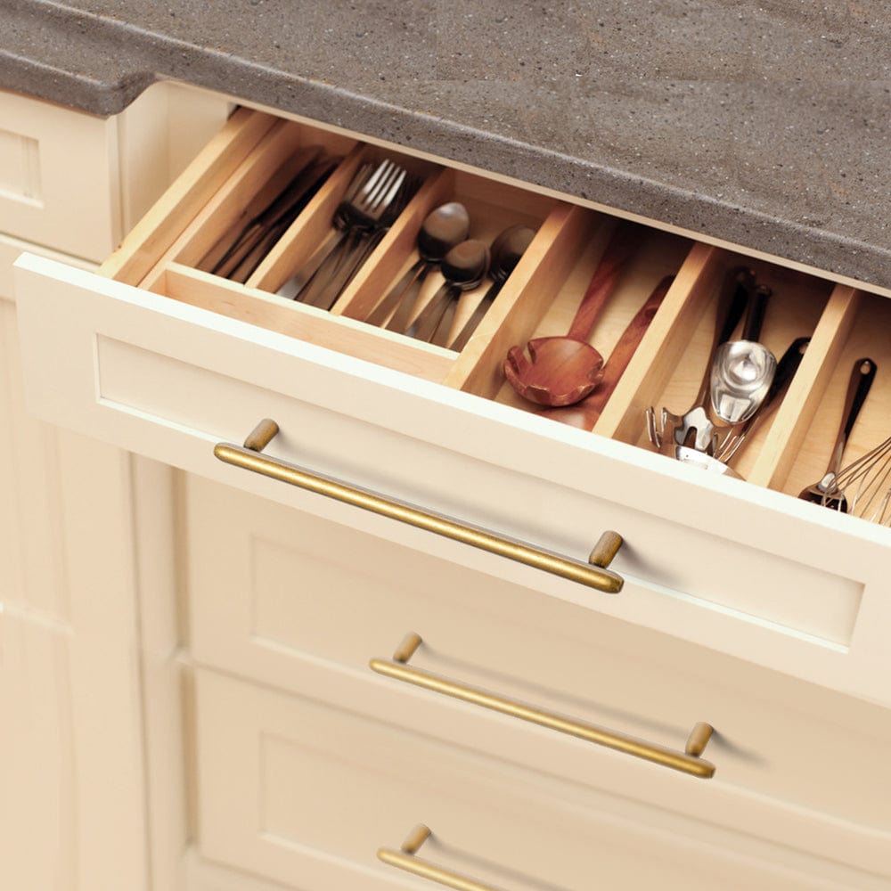 Goo-Ki Sleek and Sturdy Cabinet Handles Elegant Antique Brass Drawer Pulls