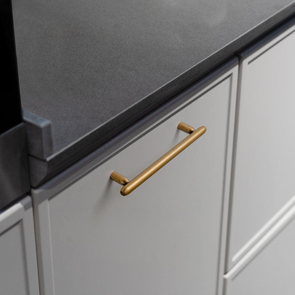 Goo-Ki Sleek and Sturdy Cabinet Handles Elegant Antique Brass Drawer Pulls