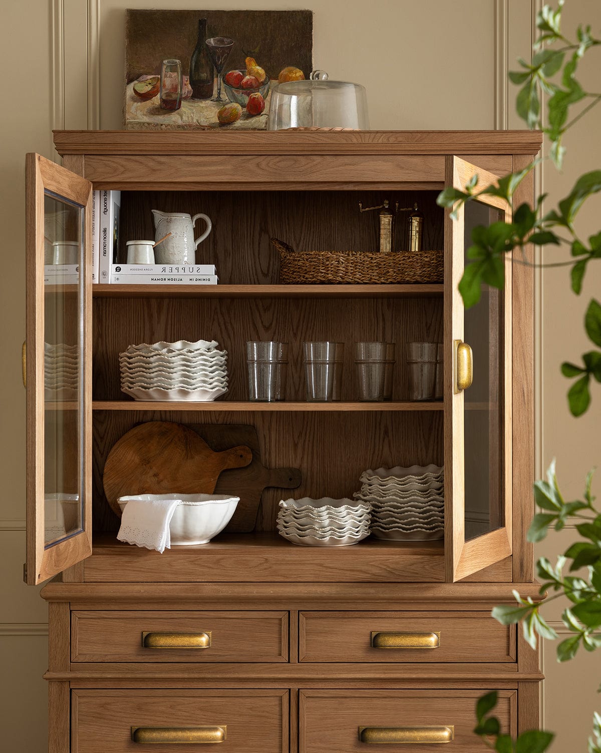 Goo-Ki Sleek Curved Retro Cup Pulls Unique Arc - Shaped Drawer Handles Kitchen Hardware
