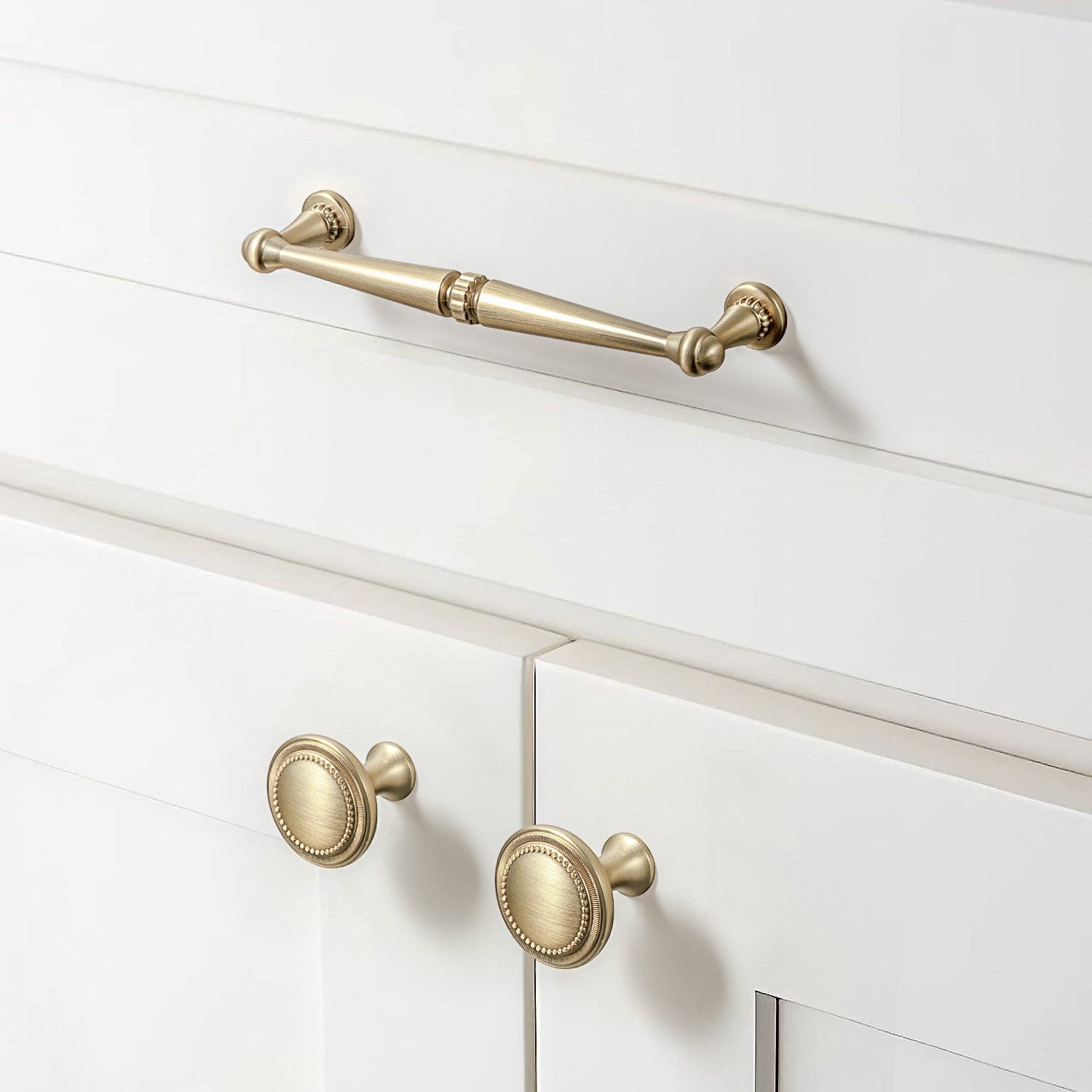 Goo-Ki Solid Ancient Vintage Retro Bar Pull for Cupboard Dresser Bathroom