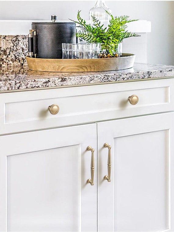 Goo-Ki Solid Ancient Vintage Retro Bar Pull for Cupboard Dresser Bathroom