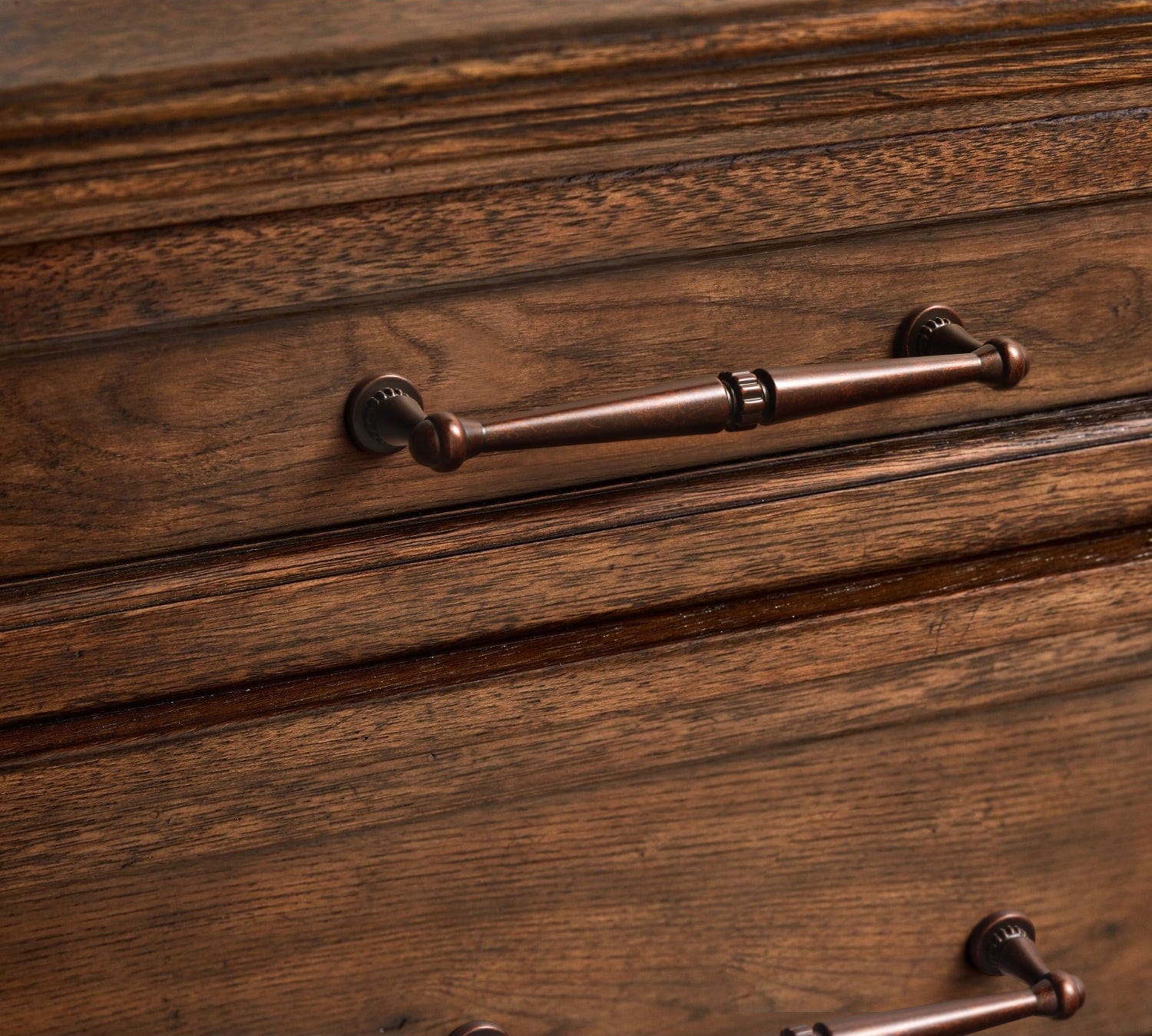 Goo-Ki Solid Ancient Vintage Retro Bar Pull for Cupboard Dresser Bathroom
