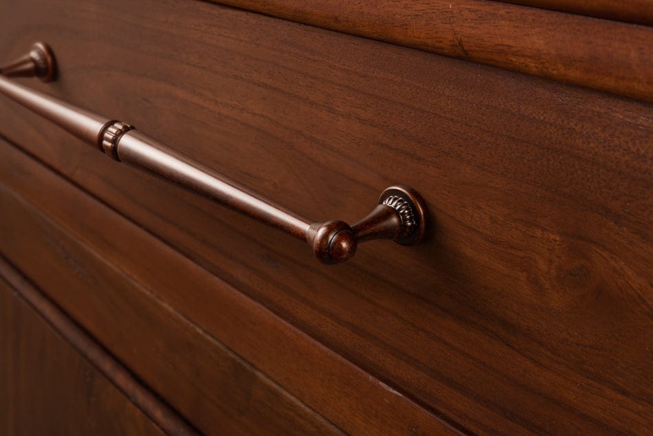 Goo-Ki Solid Ancient Vintage Retro Bar Pull for Cupboard Dresser Bathroom