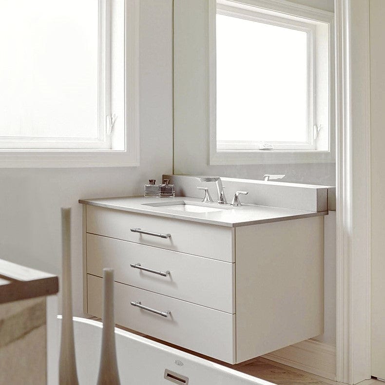 Goo-Ki Solid Zinc Alloy Cabinet Pull Titanium Silver Gold Modern Wardrobes Drawer Handles