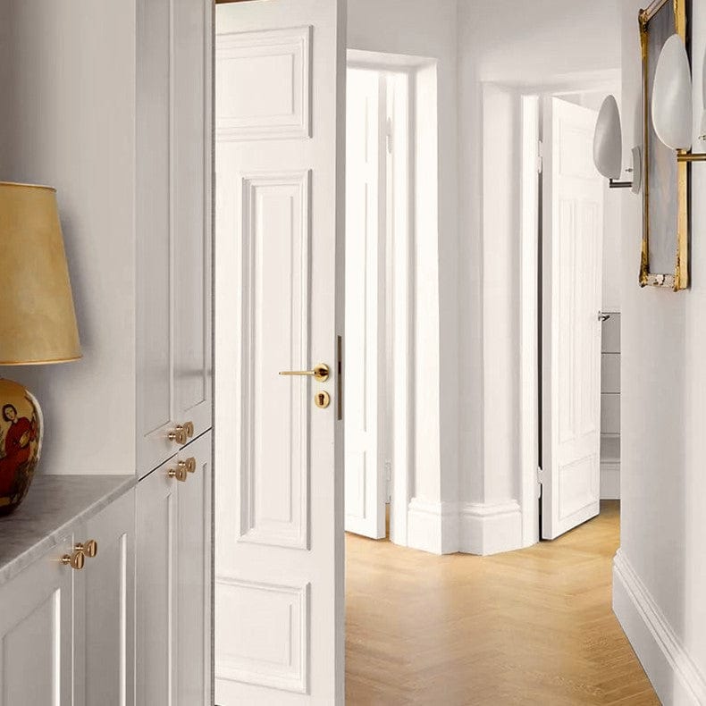 Goo-Ki Solid Zinc Alloy Cabinet Pull Titanium Silver Gold Modern Wardrobes Drawer Handles