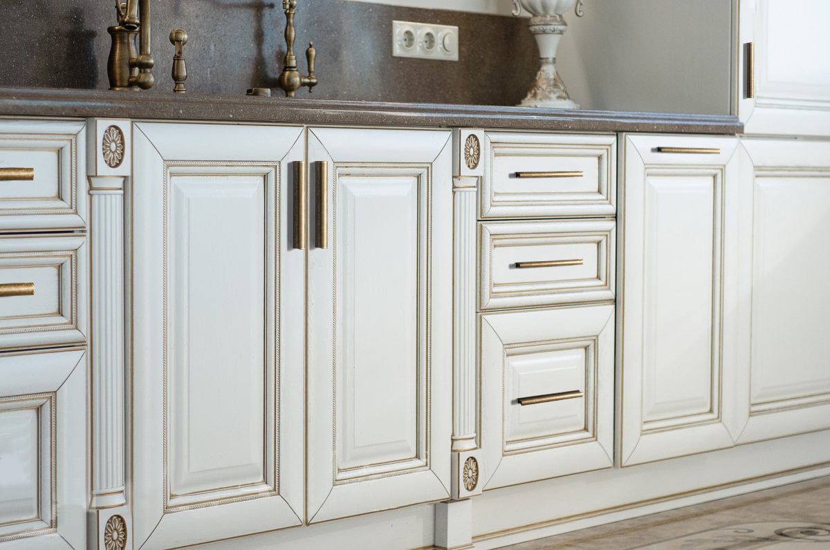 Goo-Ki Streamline Solid Drawer Handles Matte Kitchen Cabinet Bar Pulls