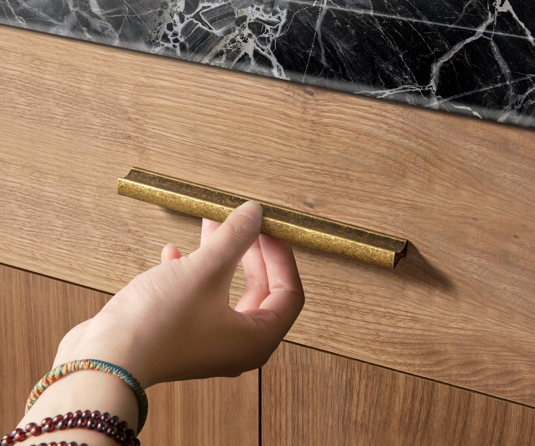 Goo-Ki Streamline Solid Drawer Handles Matte Kitchen Cabinet Bar Pulls