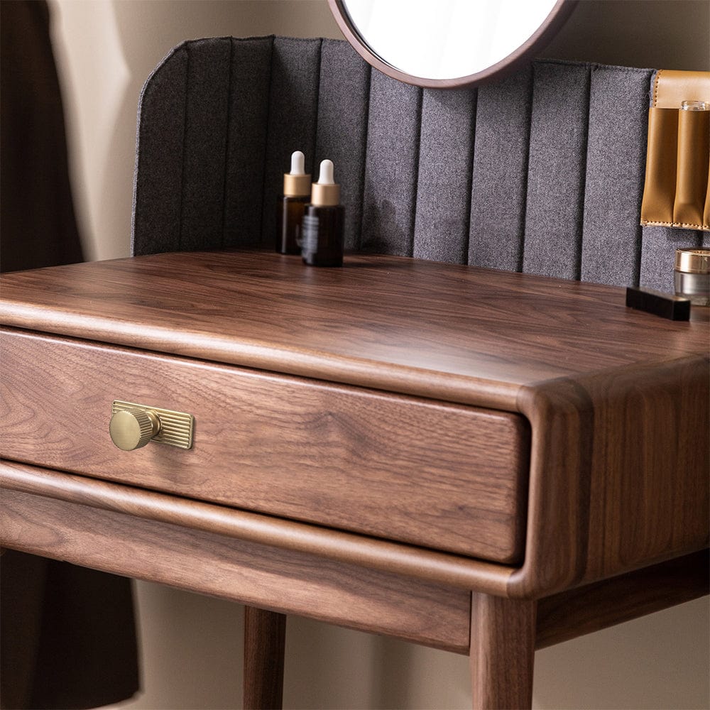 Goo-Ki Striped Cabinet Pull Retro Brass Cabinet Handles Knobs with Back Plate