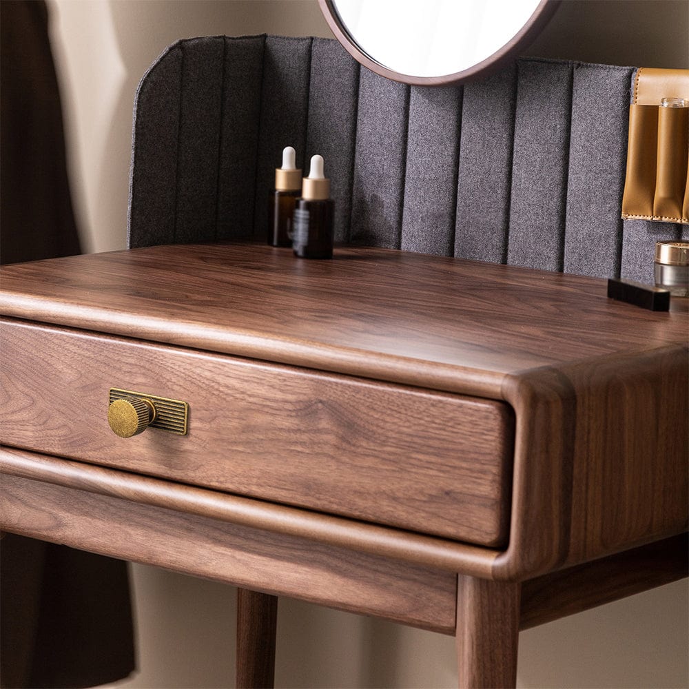 Goo-Ki Striped Cabinet Pull Retro Brass Cabinet Handles Knobs with Back Plate